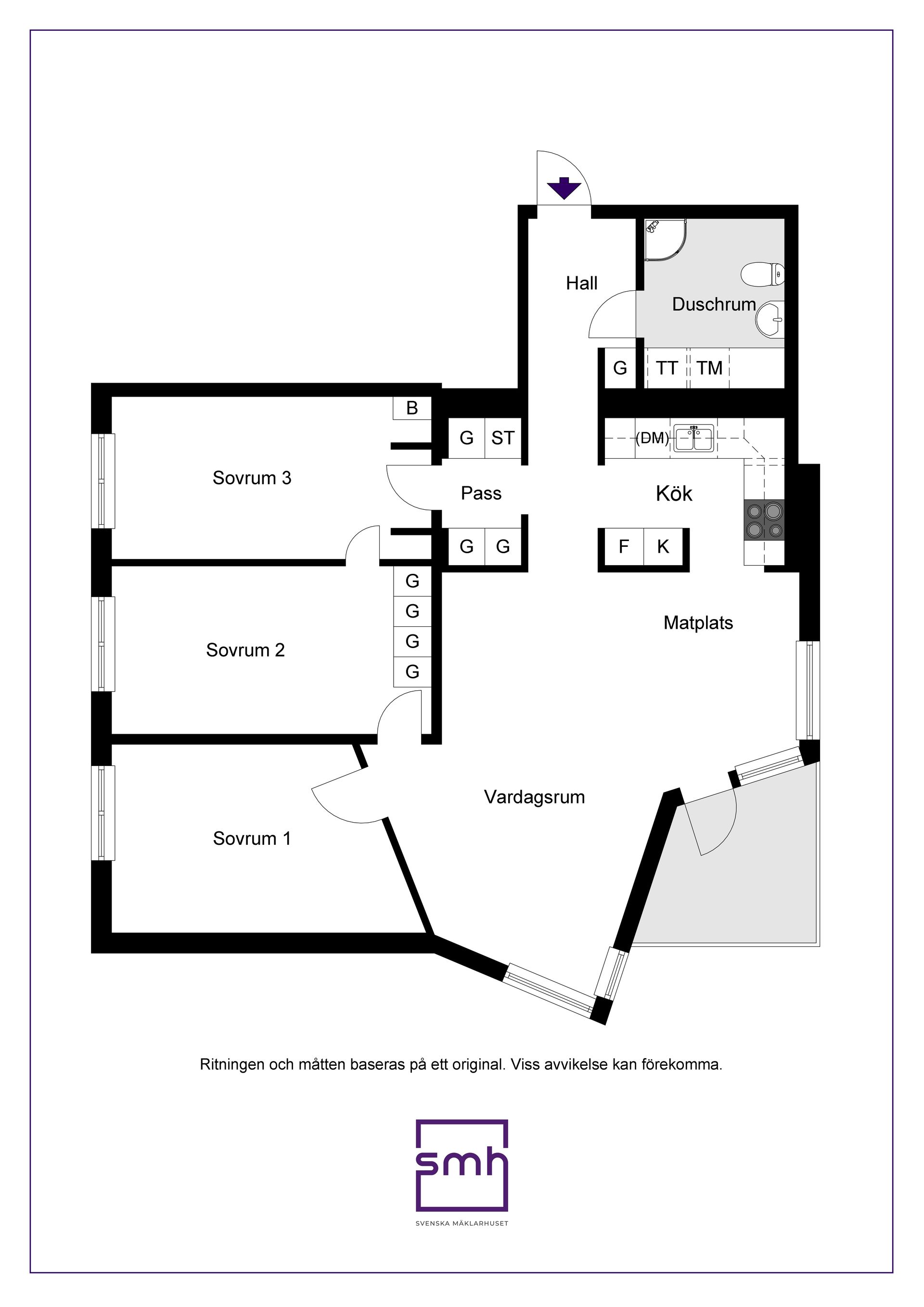 Bostadsrätt, Ringvägen 16, Kungsängen/Centrum, Upplands-Bro
