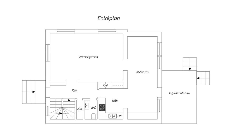 Villa, Radhus, Vanåsgatan 119, Djupadal, Malmö