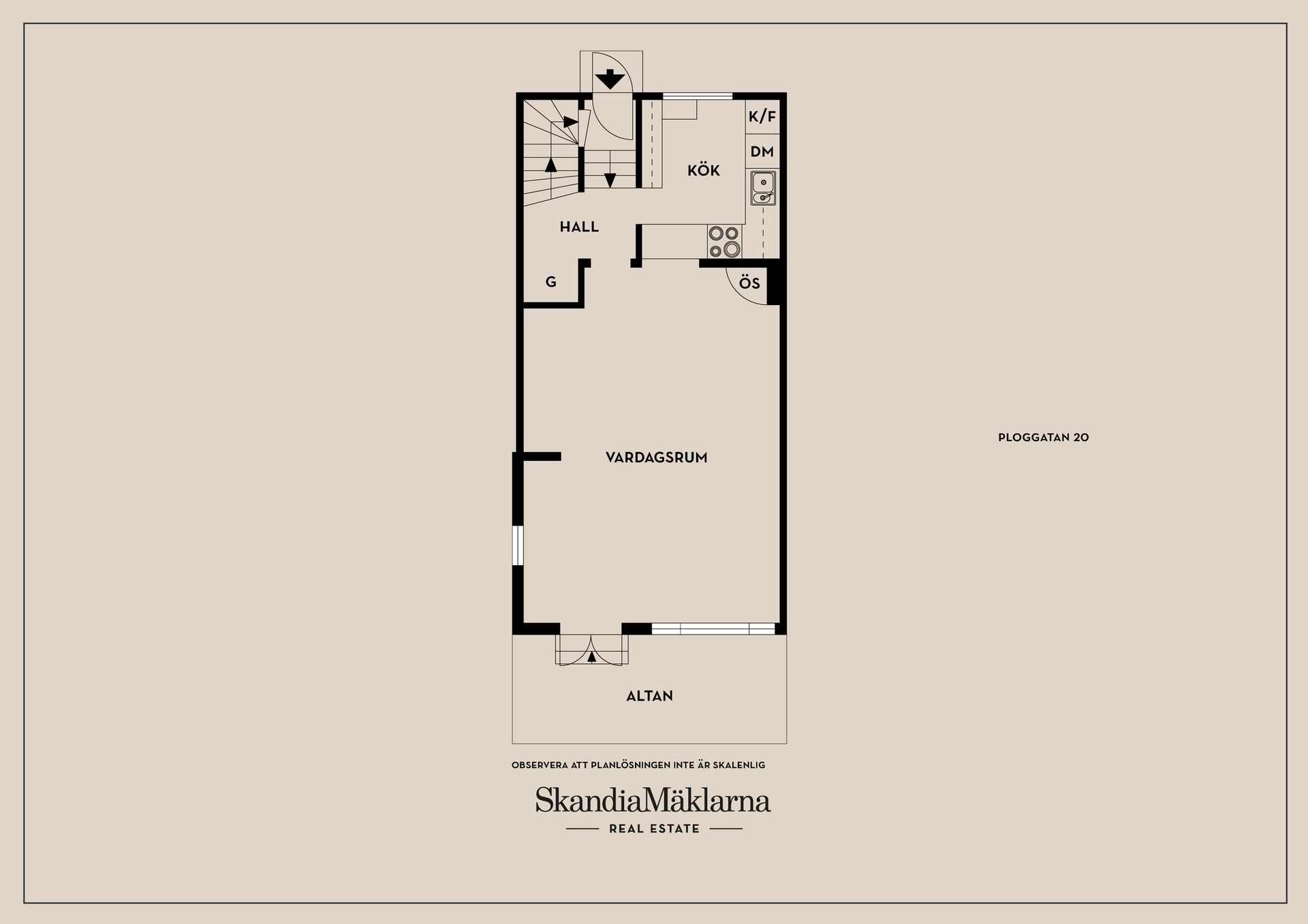 Radhus, Ploggatan 20, Centralt/Tannefors, Linköping