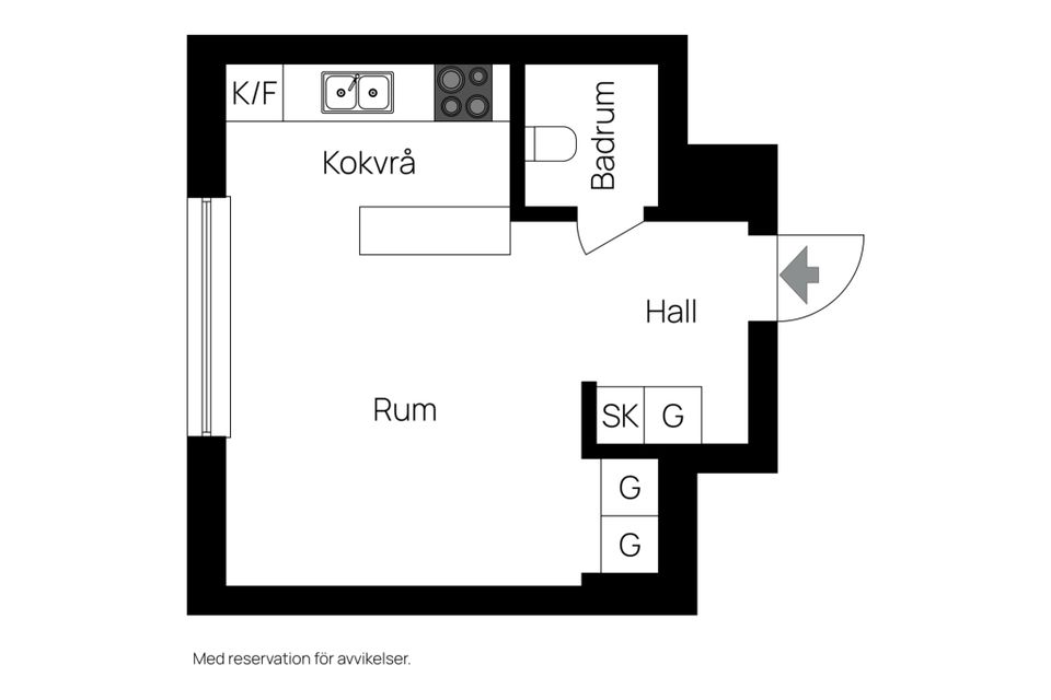Bostadsrätt, Bredmansgatan 9B, Luthagen, Uppsala