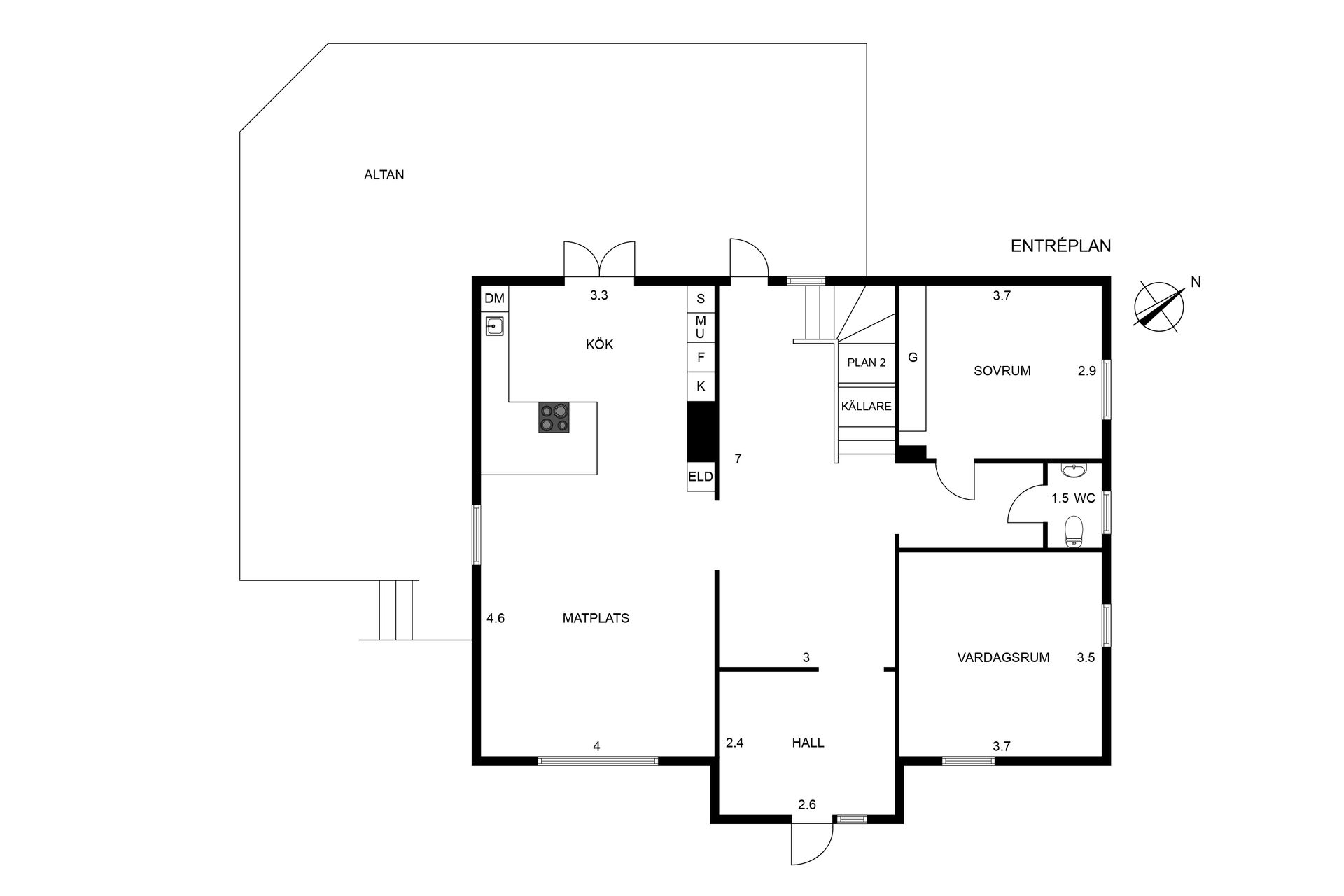 Villa, Lyckhem 2, Väne-Åsaka, Trollhättan