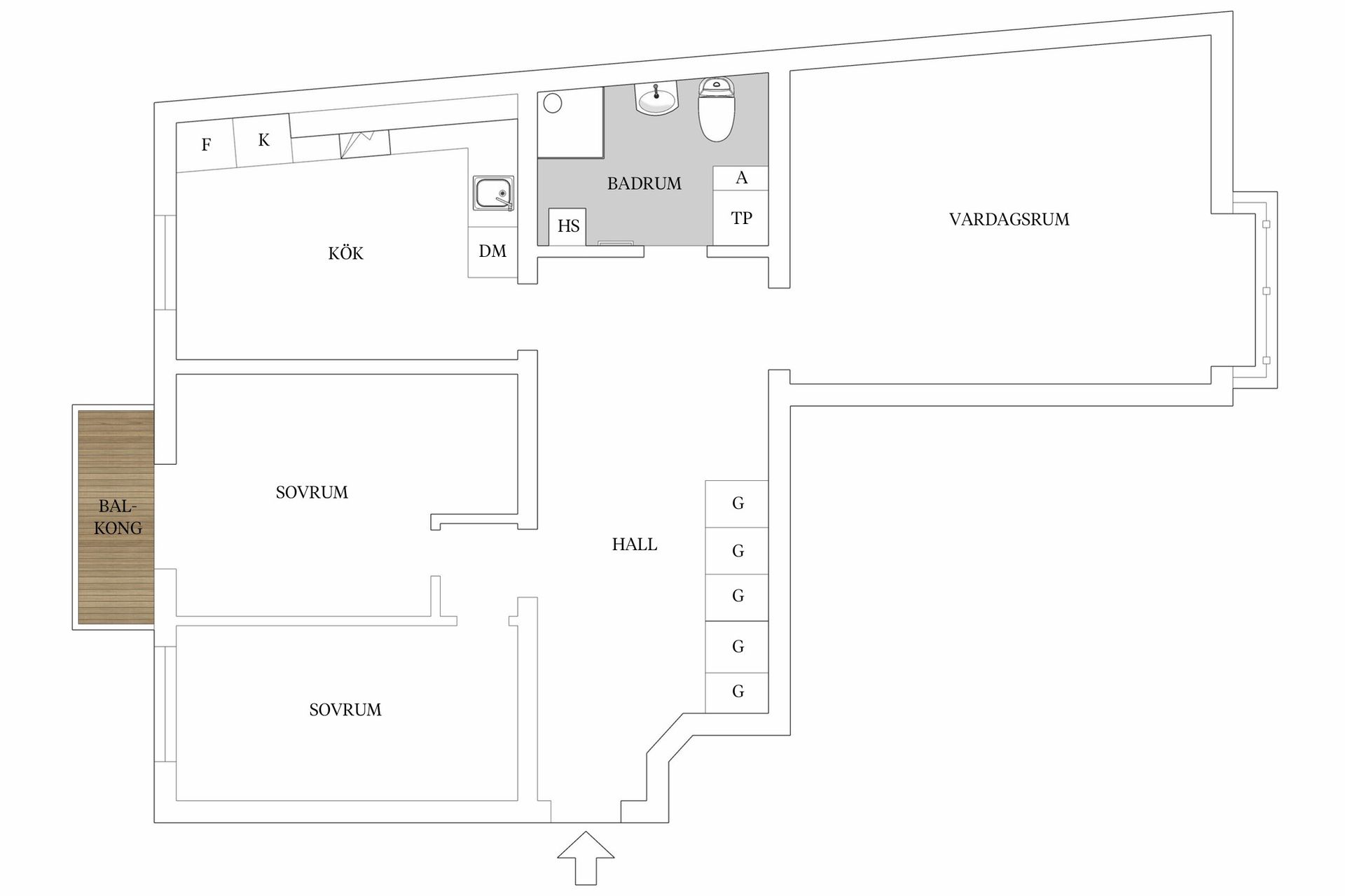 Bostadsrätt, Vårgatan 12, Östervärn, Malmö