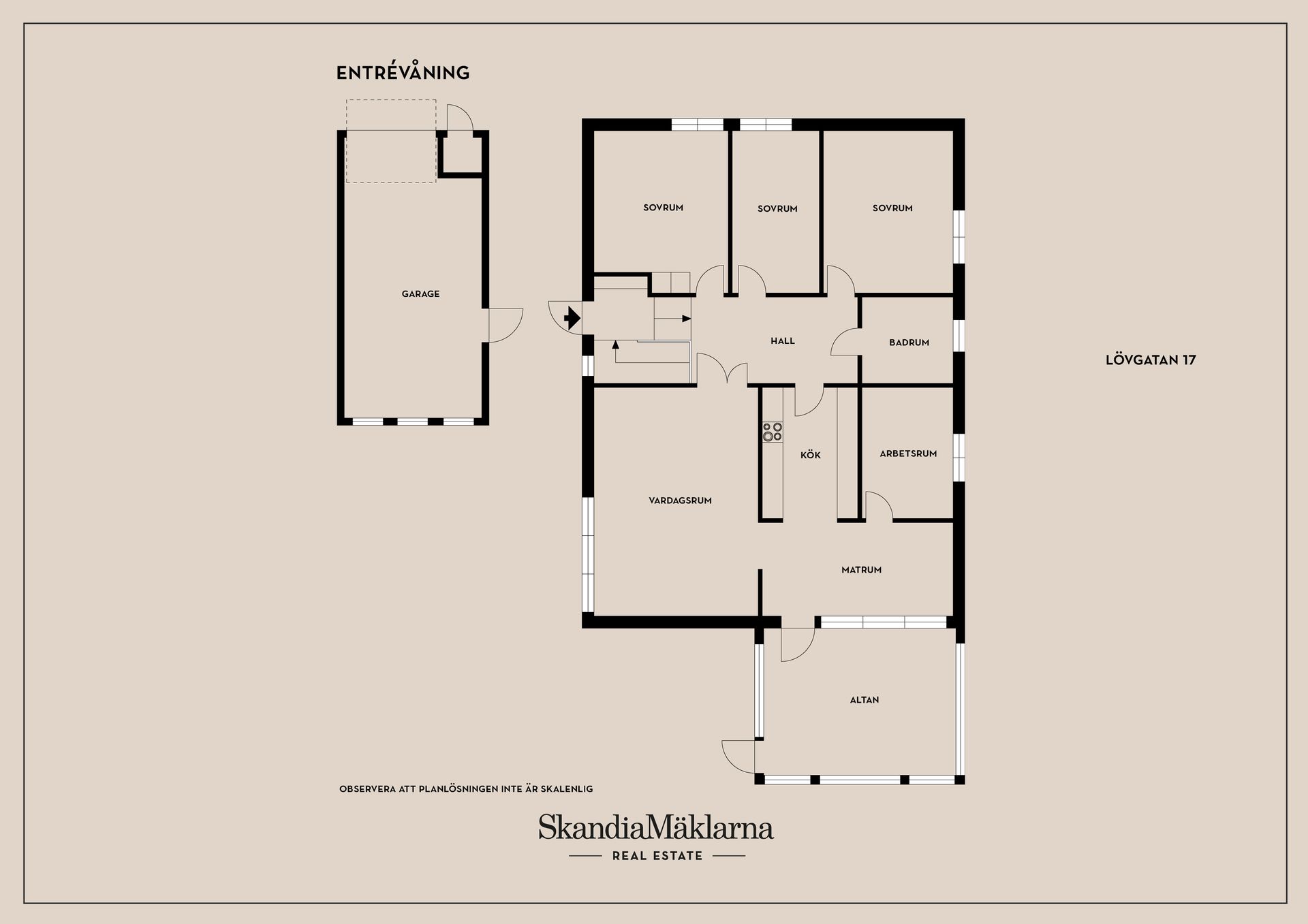 Villa, Lövgatan 17, Skived/Noret, Forshaga