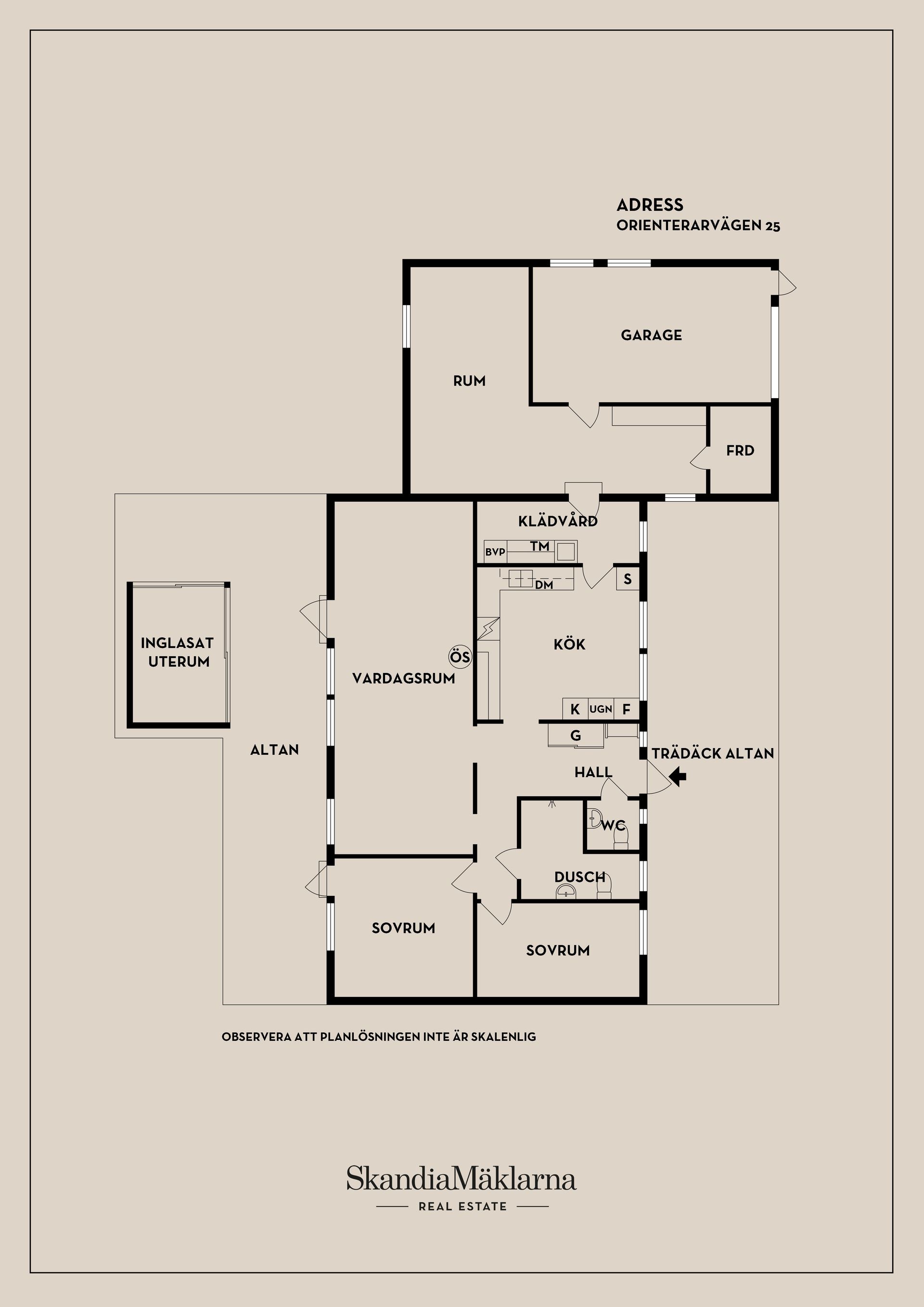 Villa, Orienterarvägen 25, Kovland, Sundsvall