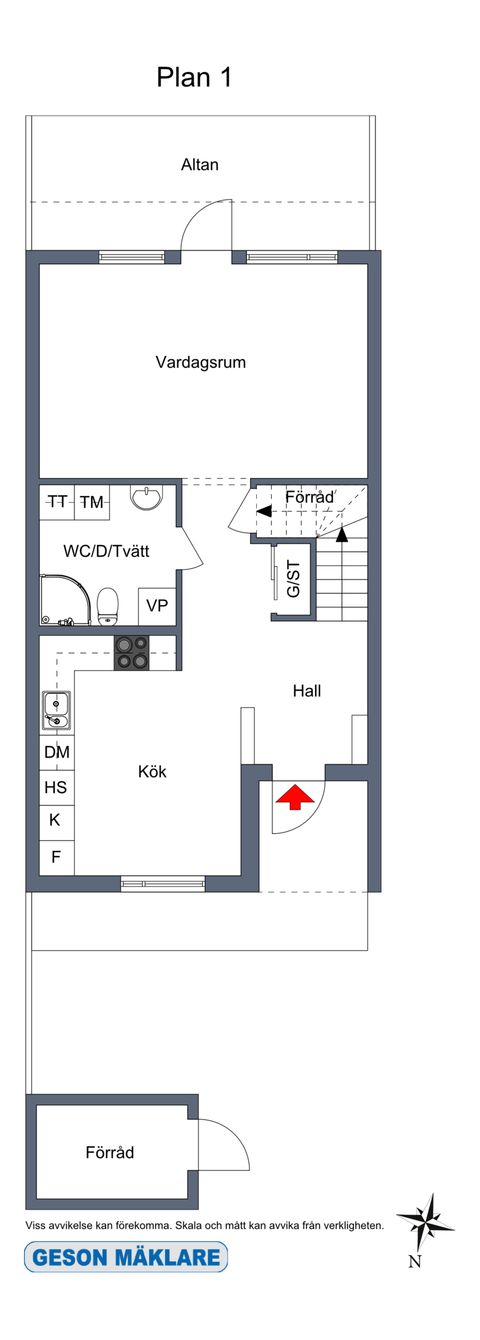 Bostadsrätt, Radhus, Artemisvägen 4B, Rimbo - Västertorp, Norrtälje