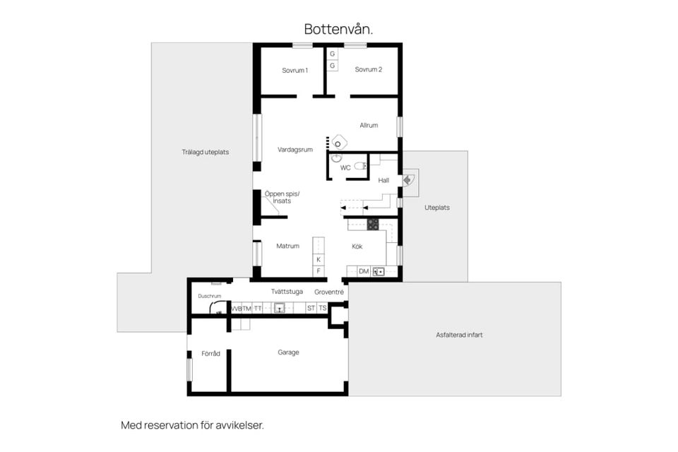 Villa, Västerhejde Smedens väg 7, Västerhejde - Visby Närområde, Gotland