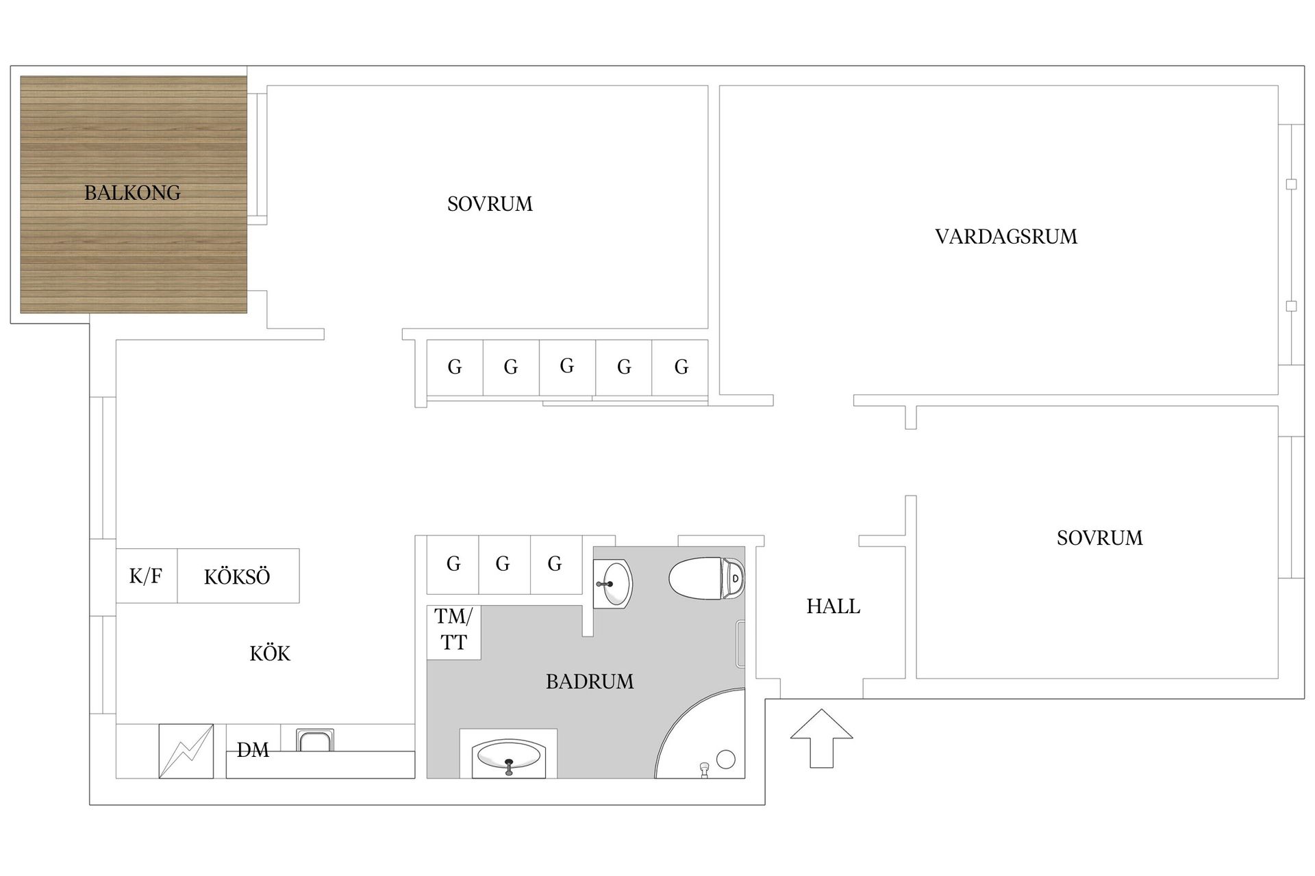 Bostadsrätt, Vildgåsvägen 5 B, Klosters Fälad, Lund