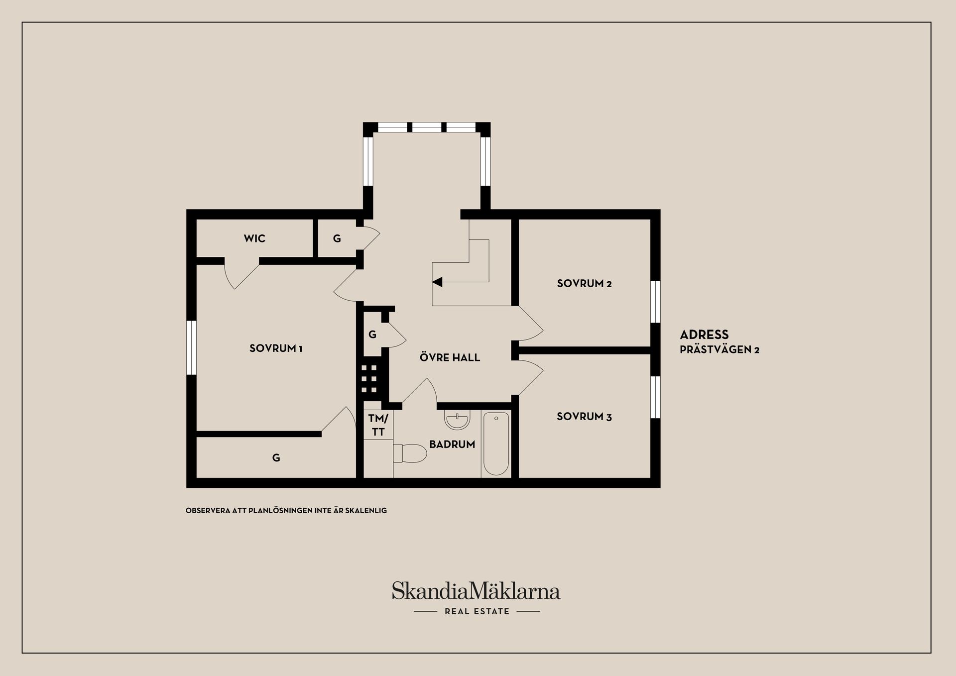 Villa, Prästvägen 2, Österåker