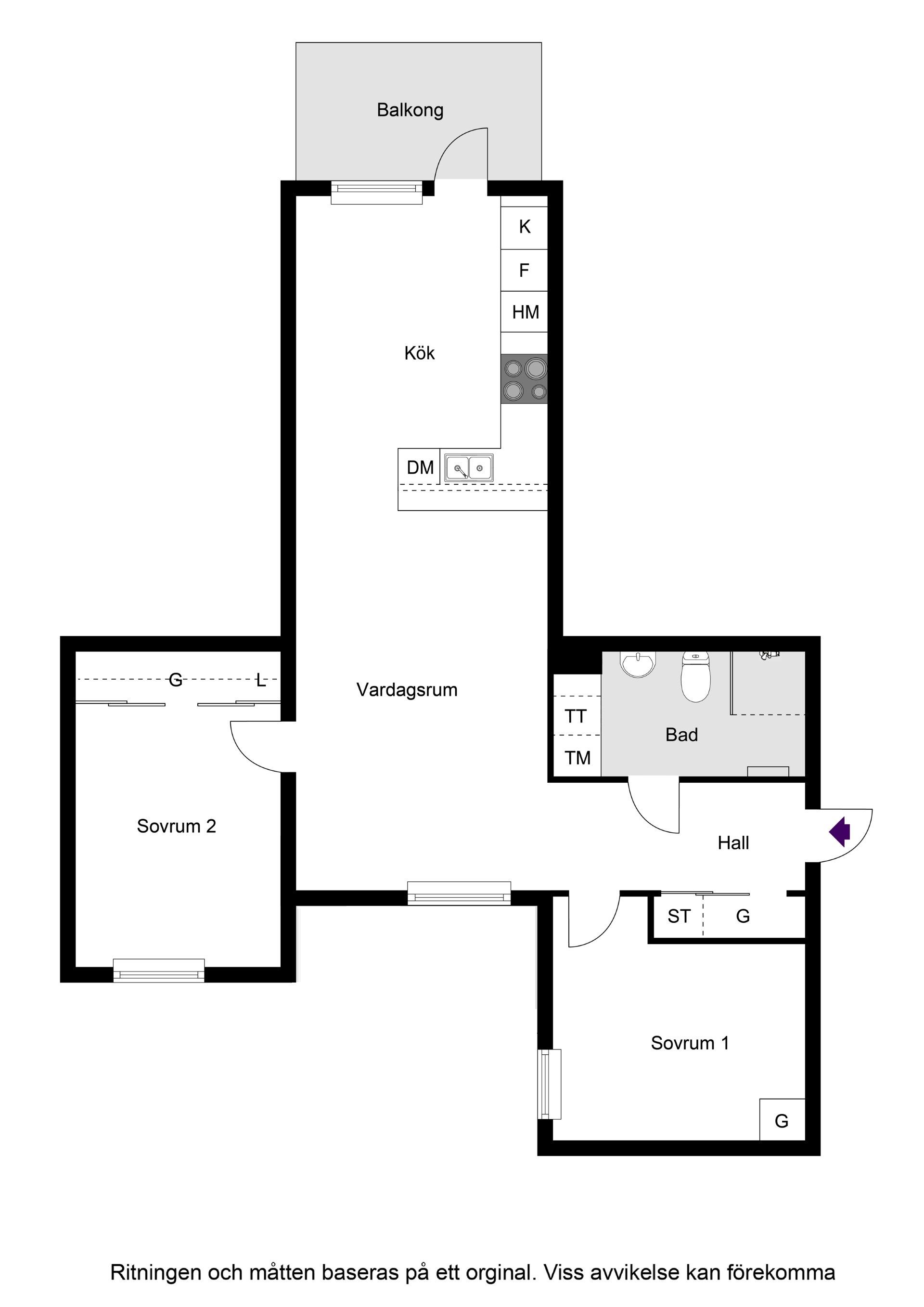 Bostadsrätt, Grindtorps skolgränd 30, Täby Centrum, Täby