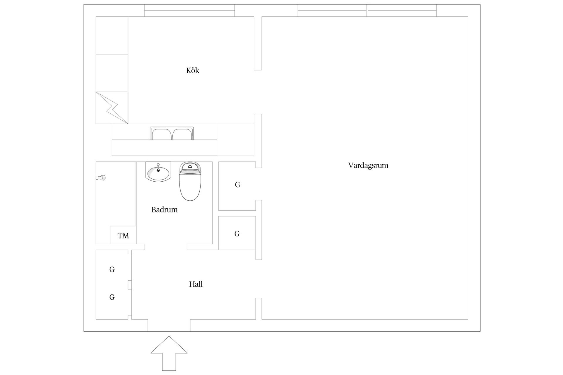 Bostadsrätt, Östergatan 33, Trelleborg - Centralt, Trelleborg