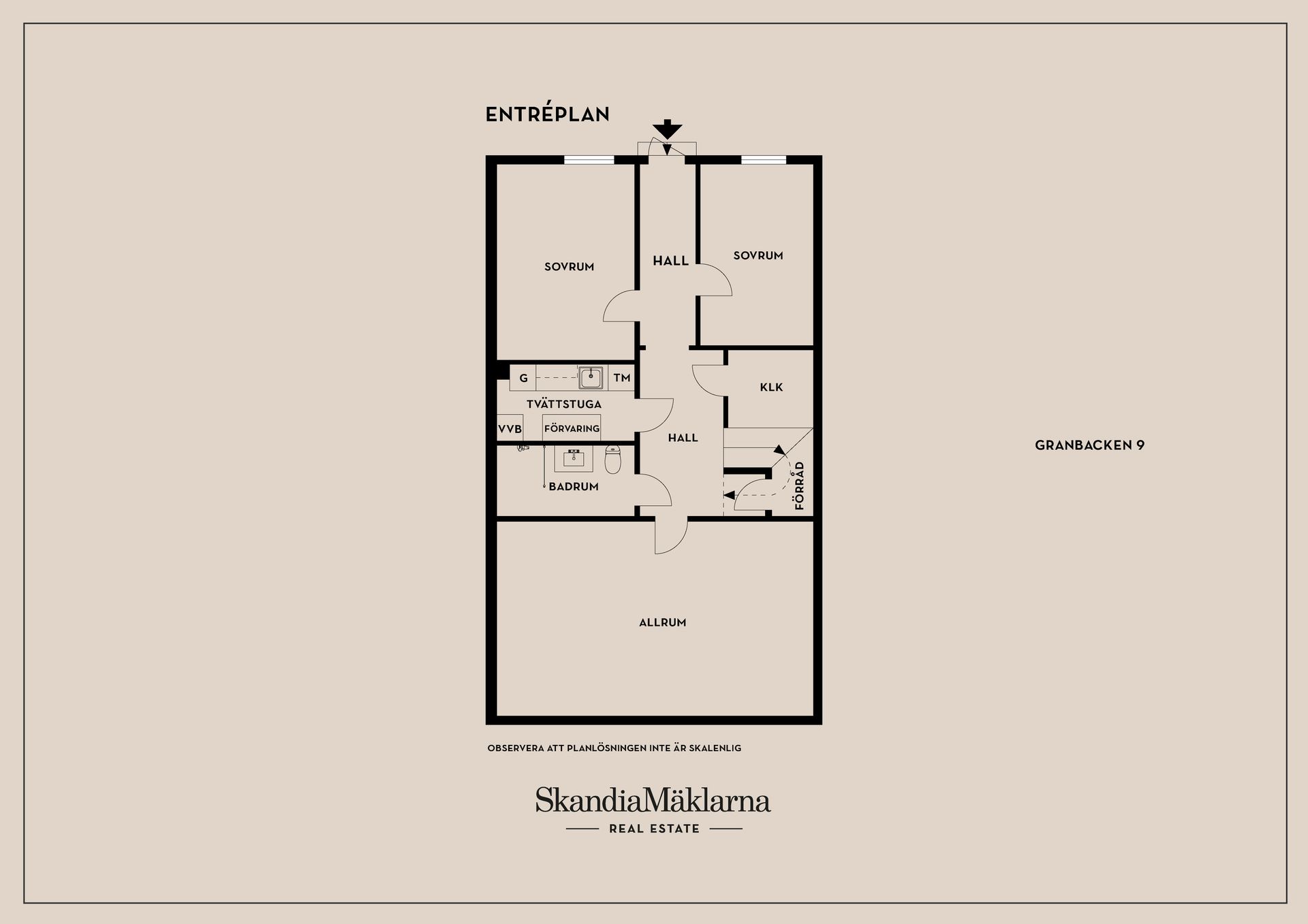 Radhus, Granbacken 9, Broängen, Botkyrka