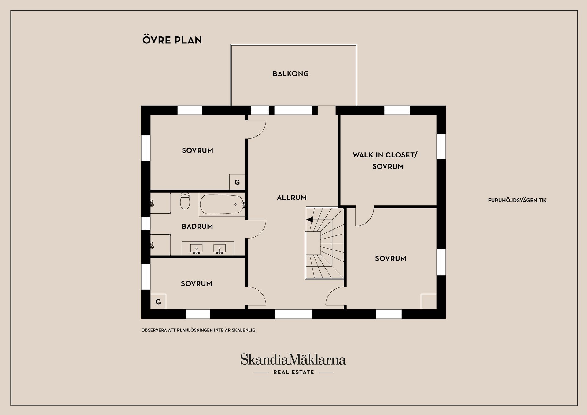 Villa, Furuhöjdsvägen 11K, Fullersta, Huddinge