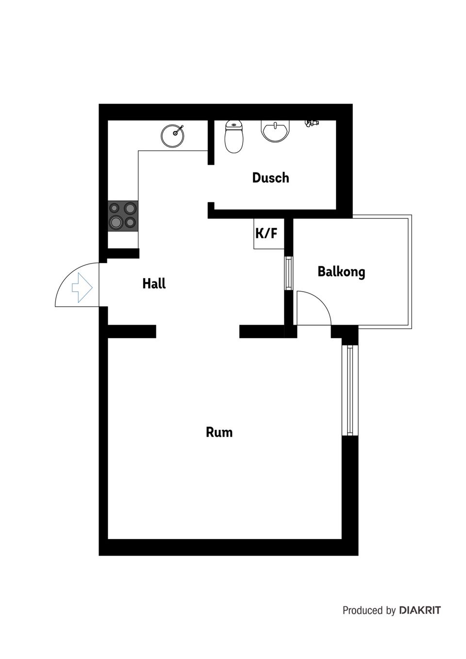 Bostadsrätt, Erikslundsvägen 7, Rosenkälla, Nyköping