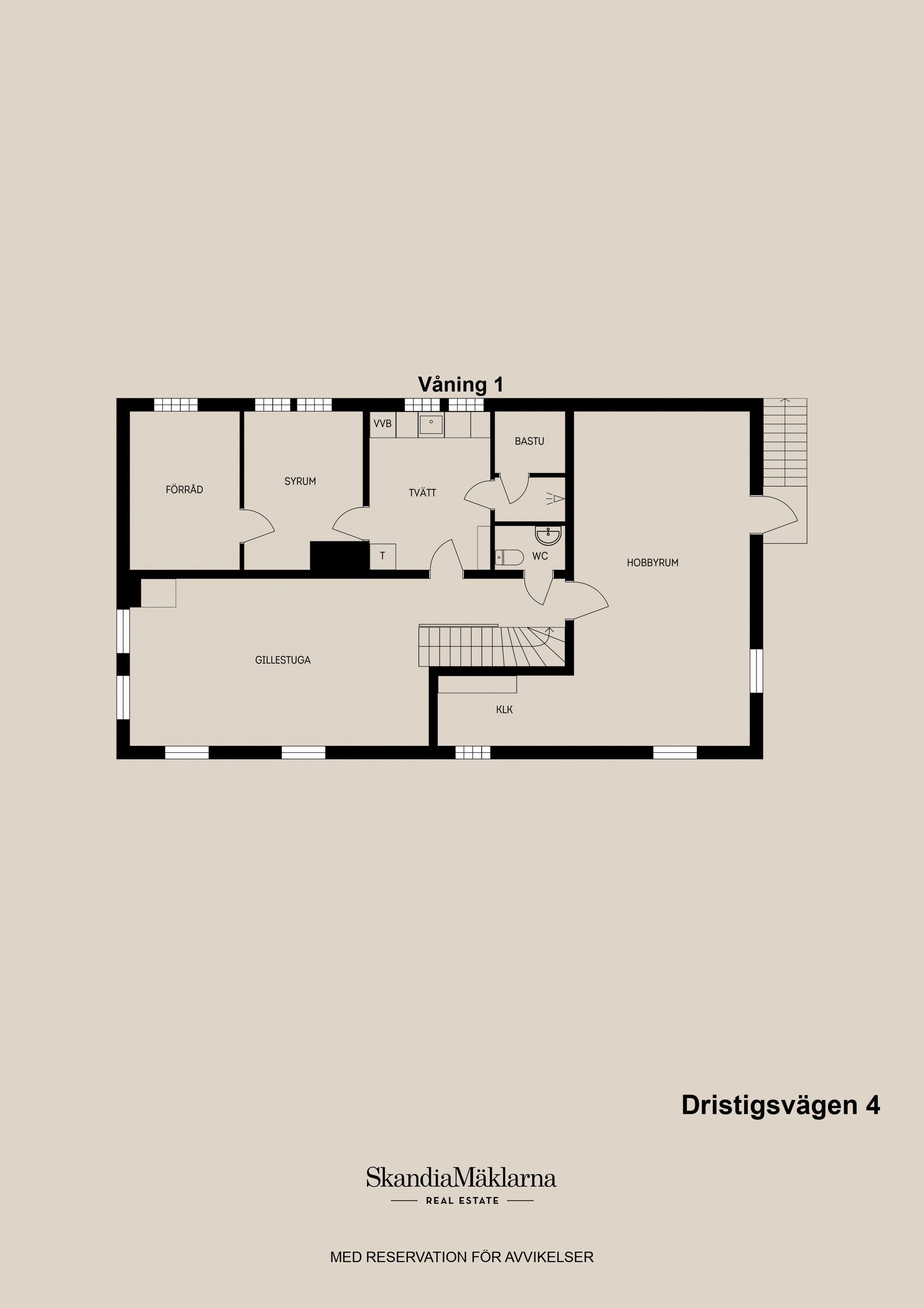 Villa, Dristigsvägen 4, Sandviken