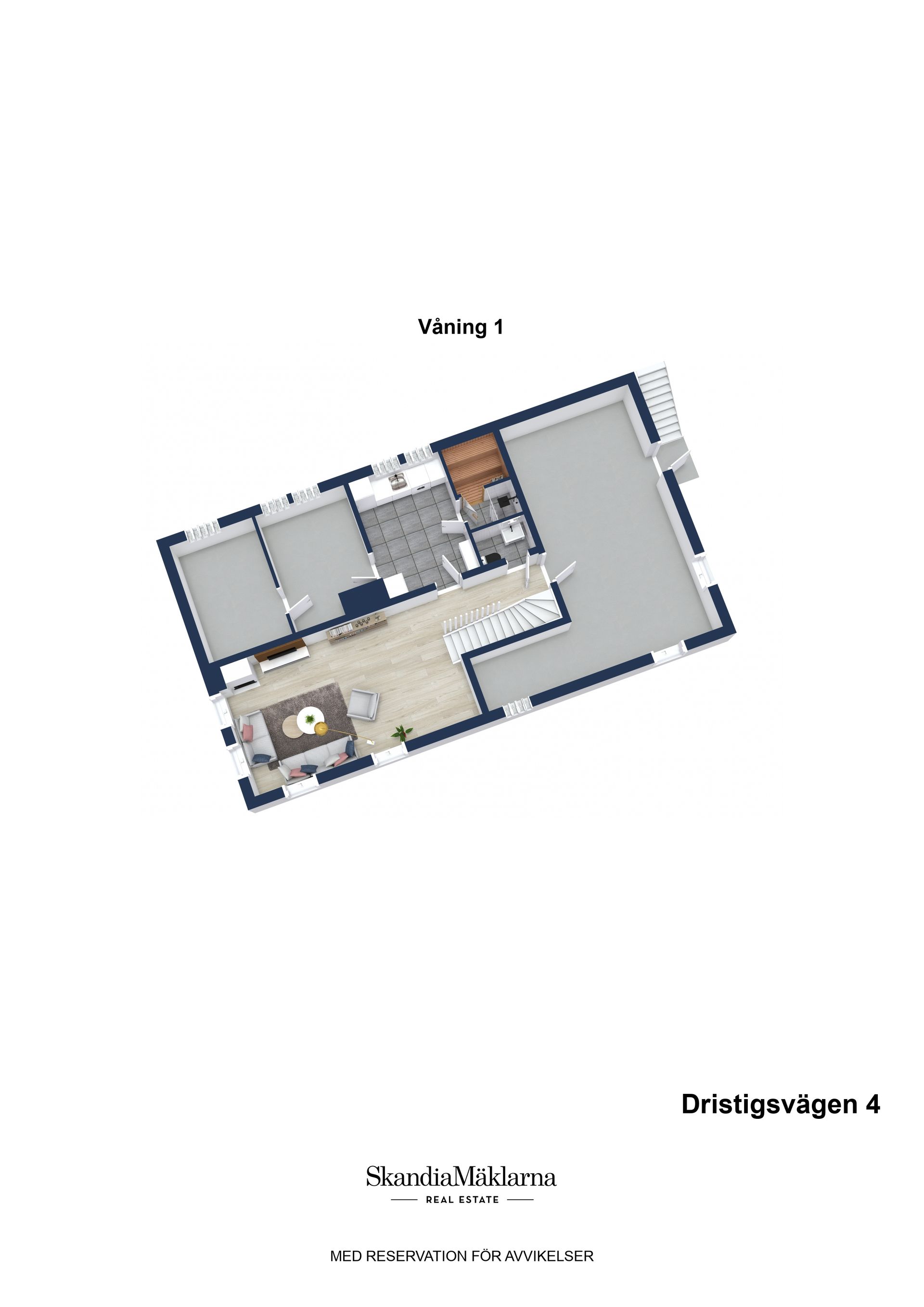 Villa, Dristigsvägen 4, Sandviken