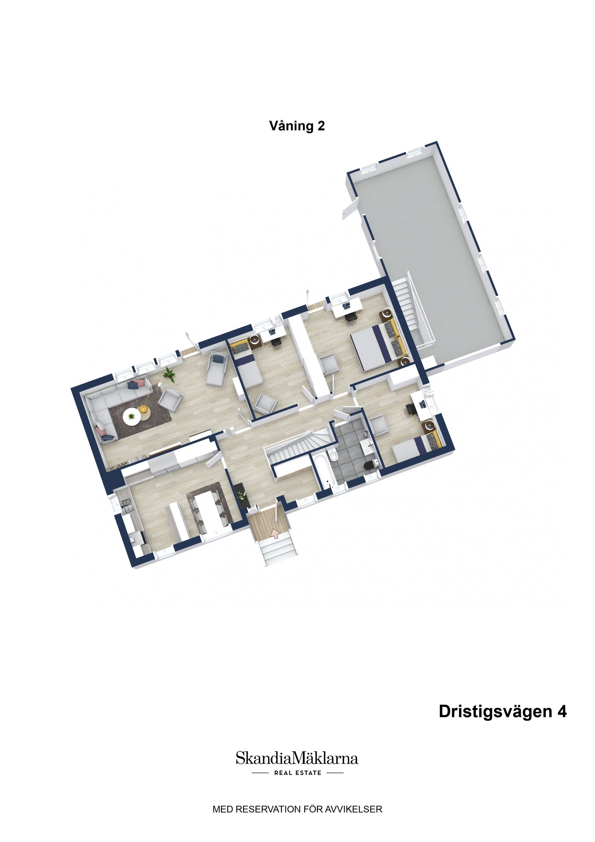 Villa, Dristigsvägen 4, Sandviken