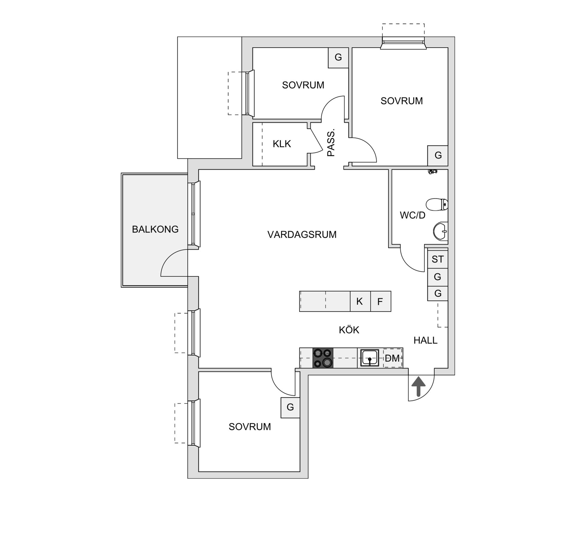 Bostadsrätt, Villagatan 17, Sörböle, Skellefteå