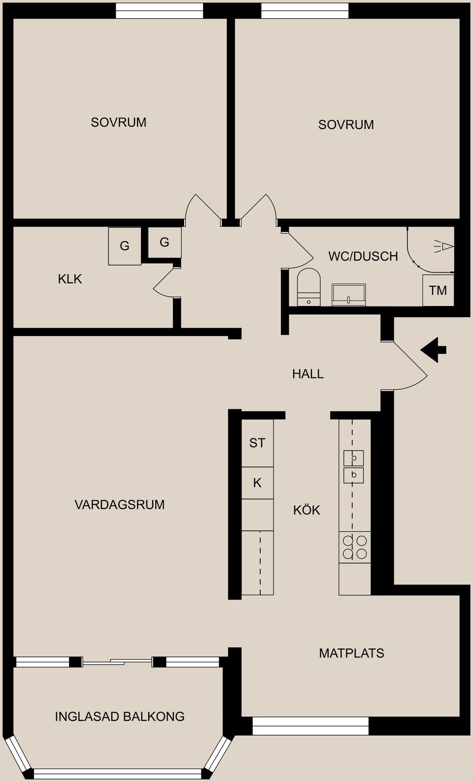 Bostadsrätt, Ektorpsgatan 140, Ektorp, Kaffebacken, Norrköping