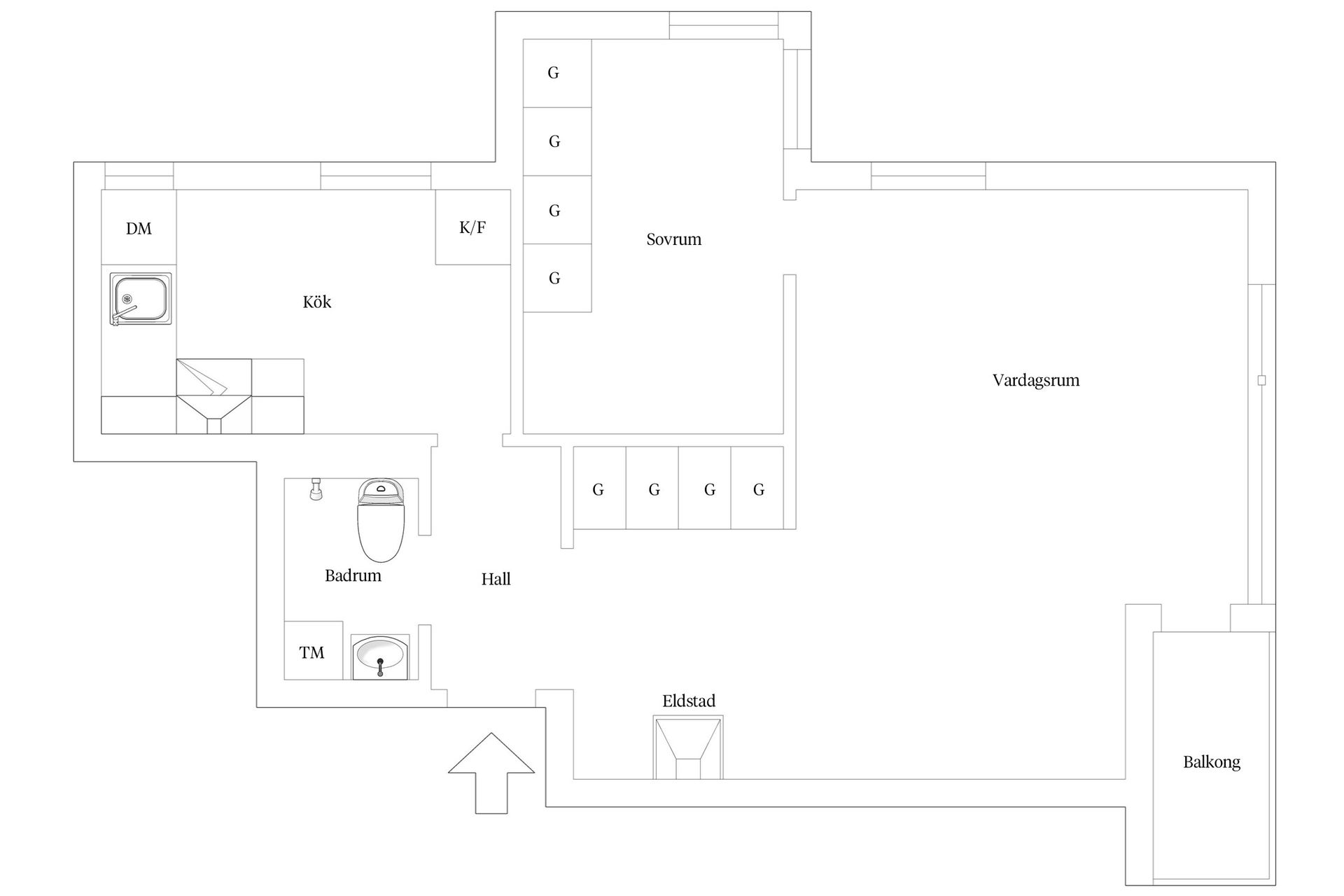 Bostadsrätt, Essingestråket 36, Kungsholmen - Essingeöarna, Stockholm