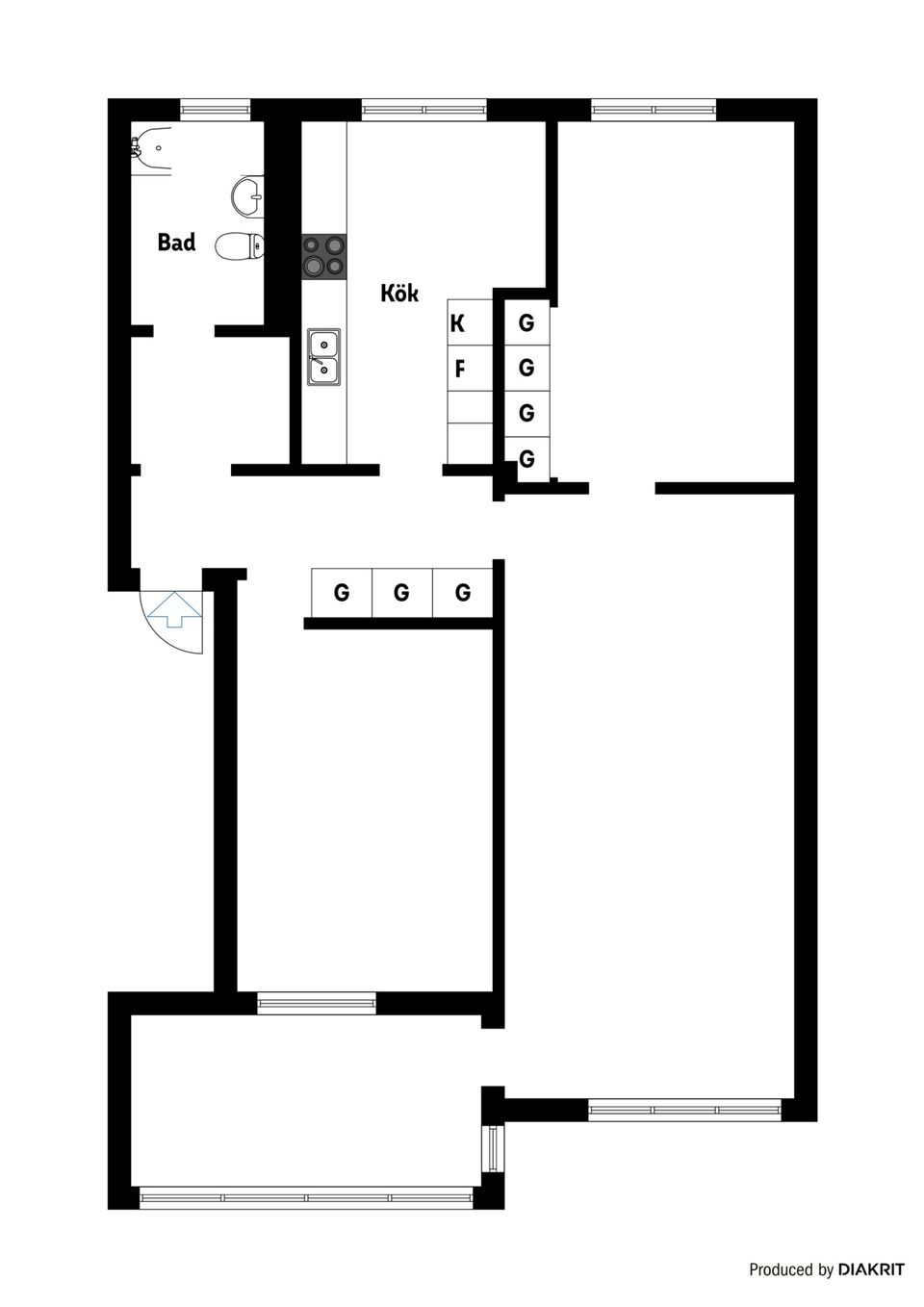 Bostadsrätt, Frösängsvägen 98, Frösäng, Oxelösund