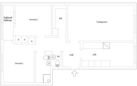 Bostadsrätt, Sågstuvägen 34, Visättra, Huddinge
