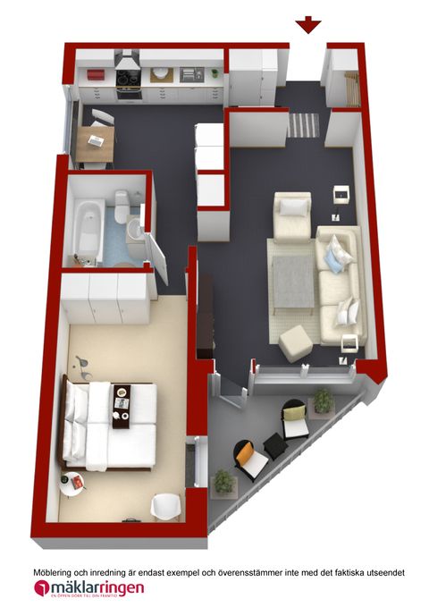 Bostadsrätt, Valhallavägen 146F, Östermalm - Fältöversten, Stockholm