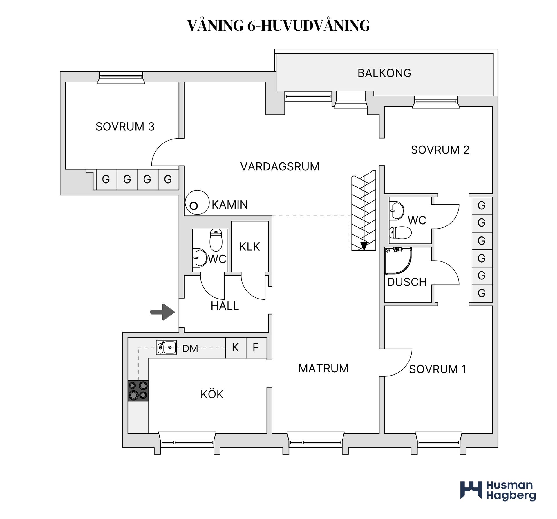Bostadsrätt, Rådhusesplanaden 16B, Centrum, Umeå