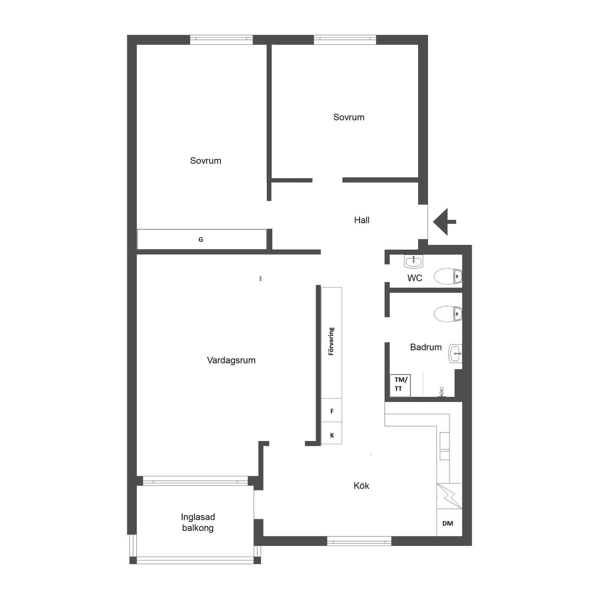 Bostadsrätt, Måstavägen 19E, Eskilstuna