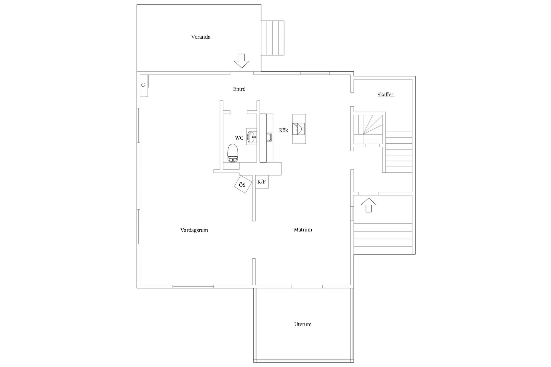 Villa, Skogstorpsgatan 2A, Färjestad, Karlstad