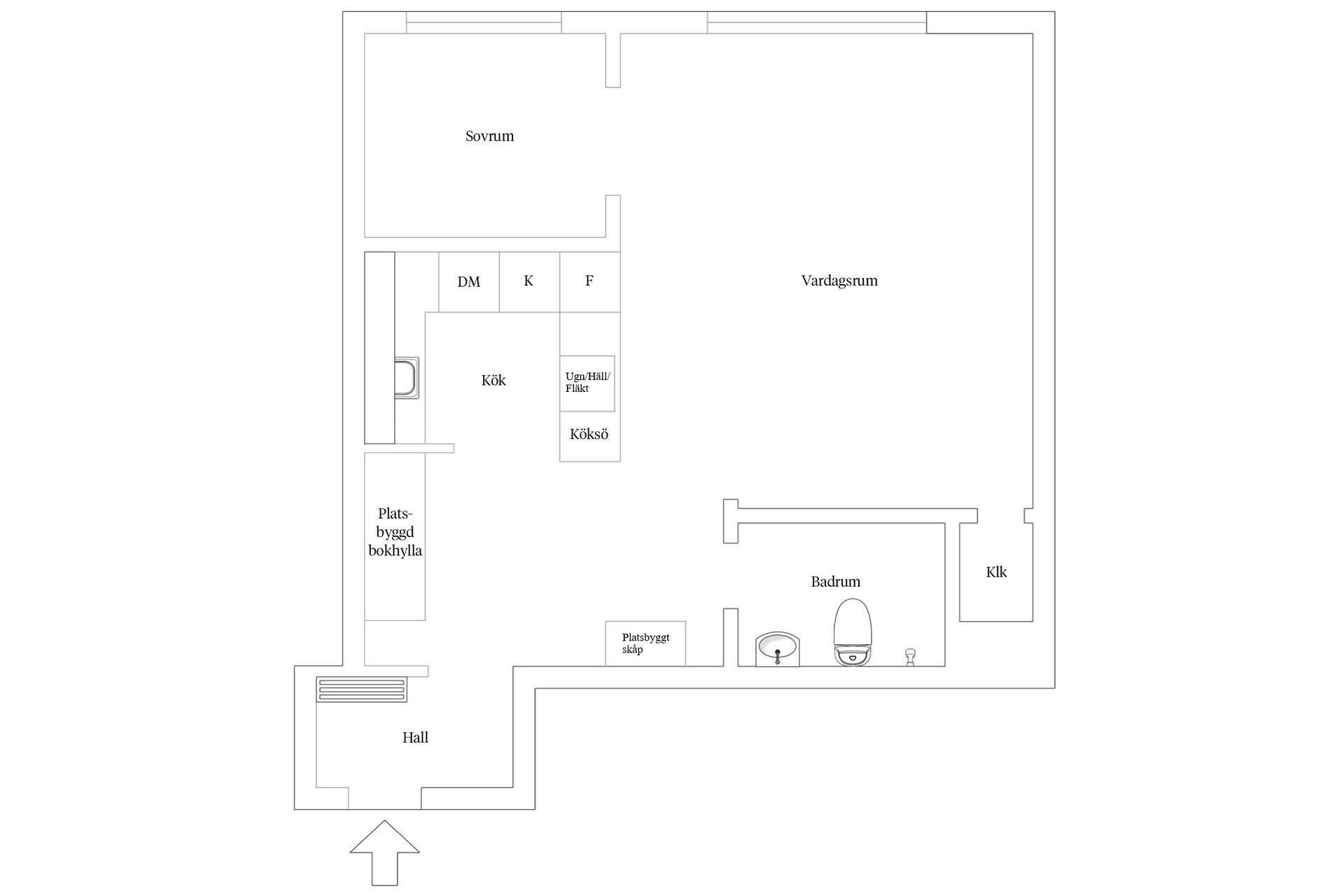 Bostadsrätt, Alströmergatan 32R, Kungsholmen, Stockholm