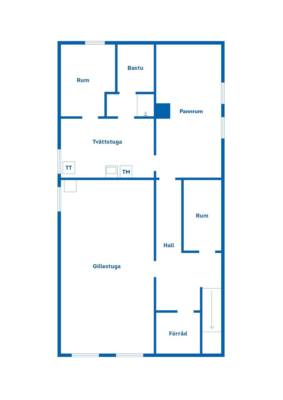 Villa, Vretstigen 3, Haraldsbo, Falun