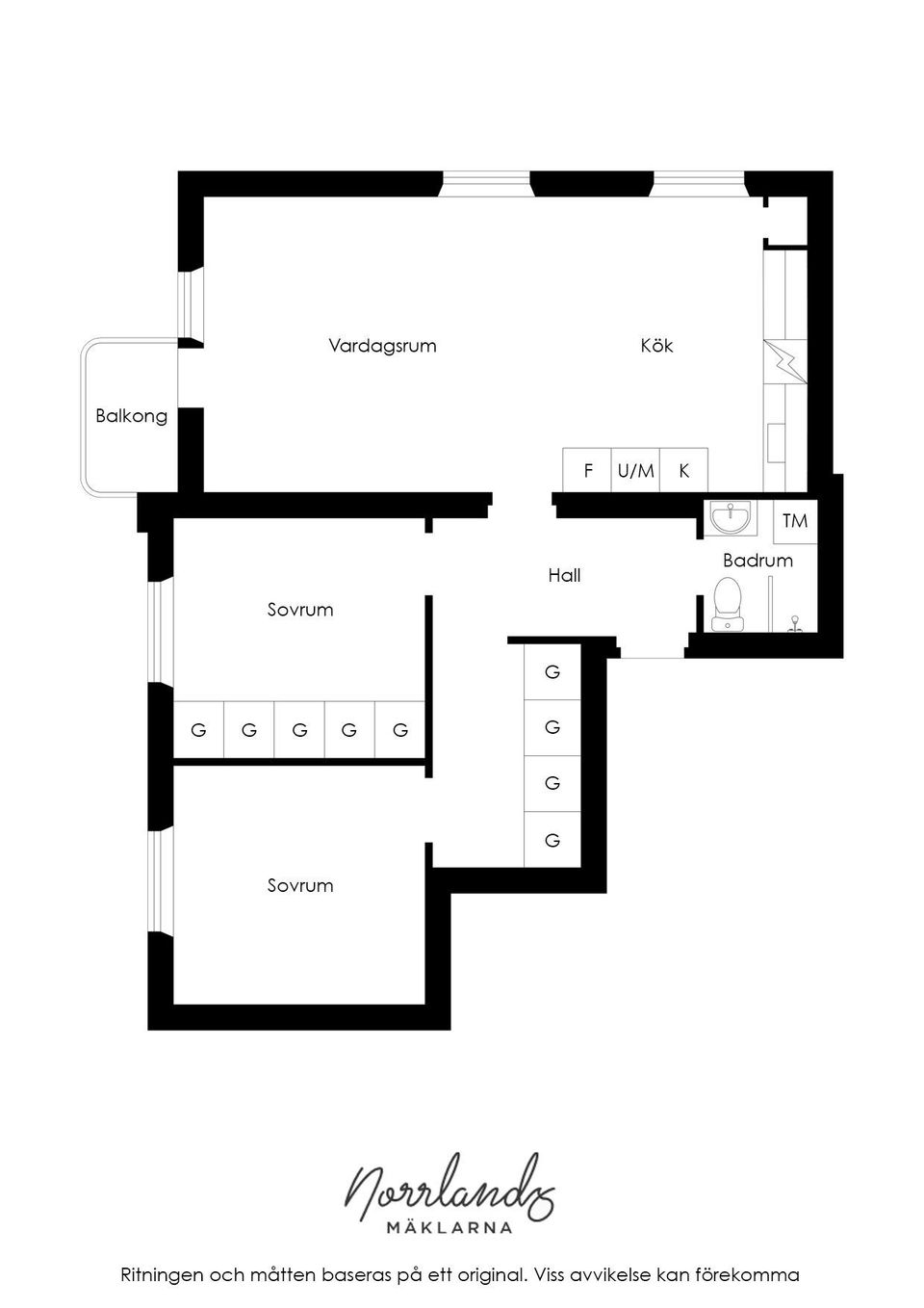 Bostadsrätt, Östra Radiogatan 2E, Sundsvall - Skönsmon, Sundsvall