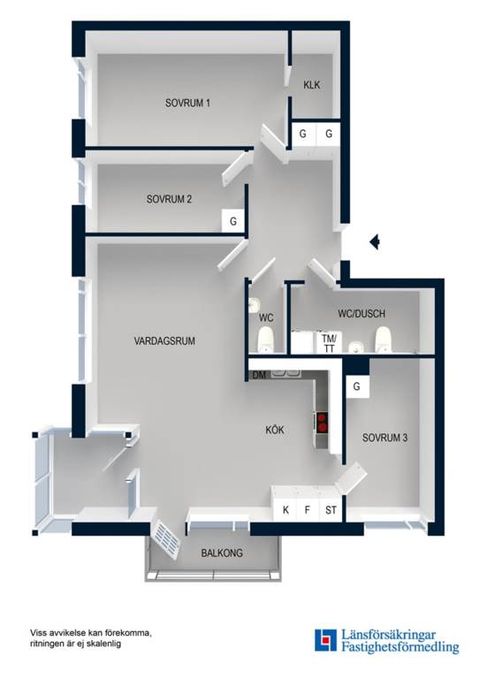 Bostadsrätt, Bjursätragatan 37, Rågsved, Stockholm