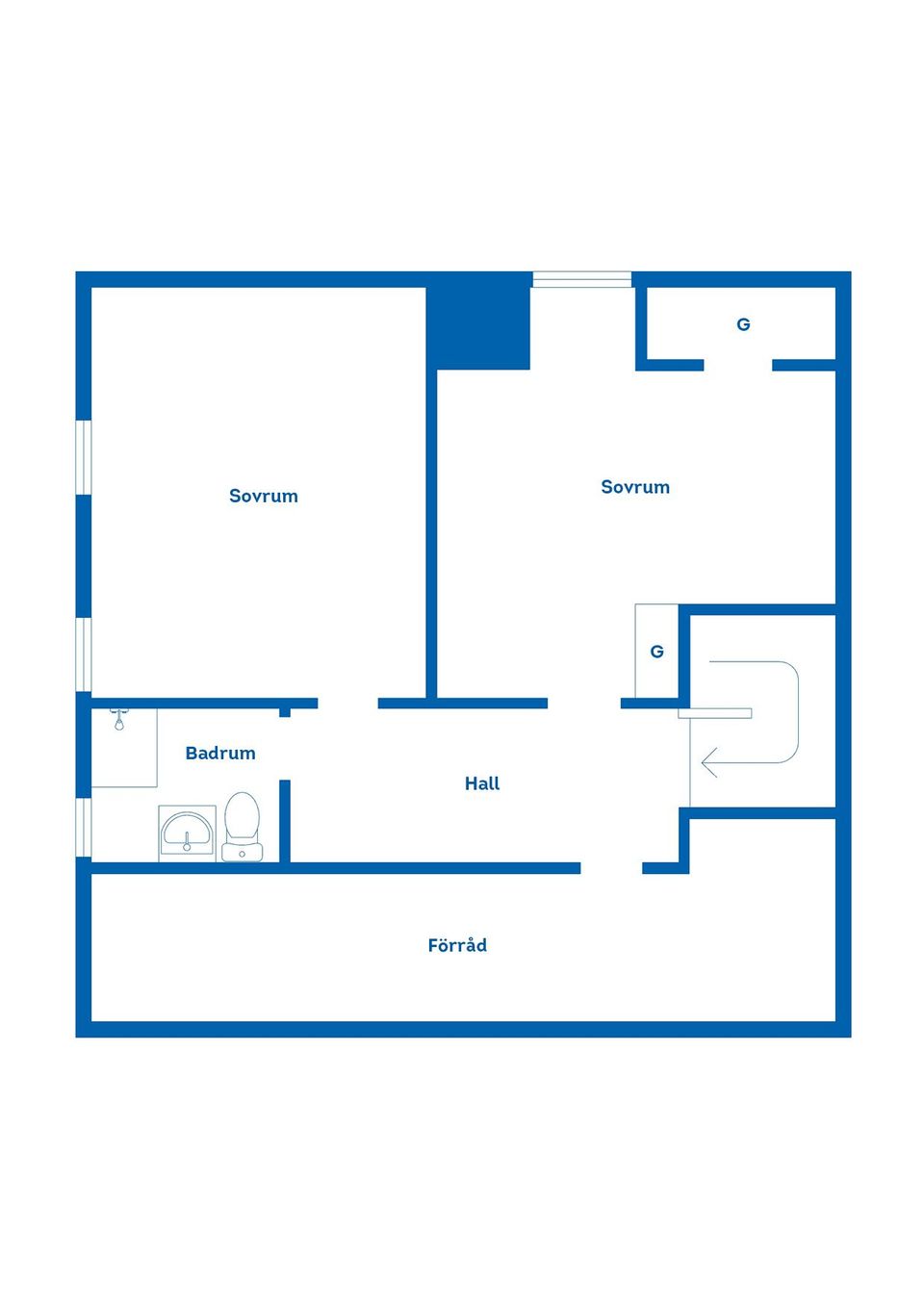 Bostadsrätt, Dalagatan 15B, Centrum, Rättvik