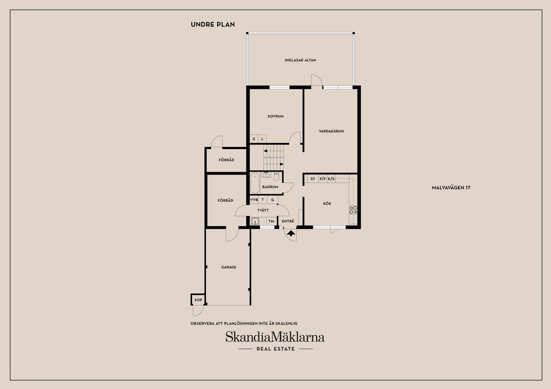 Villa, Malvavägen 17, Hälltorp, Hammarö
