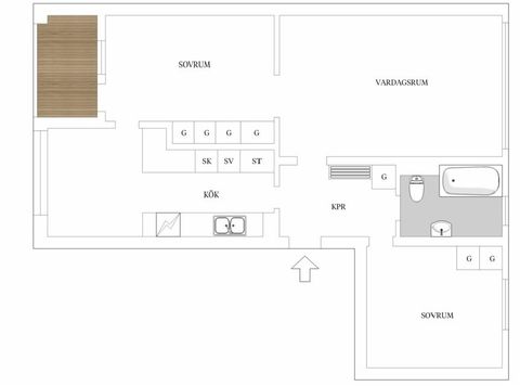 Bostadsrätt, Frejgatan 65, Valsta, Sigtuna
