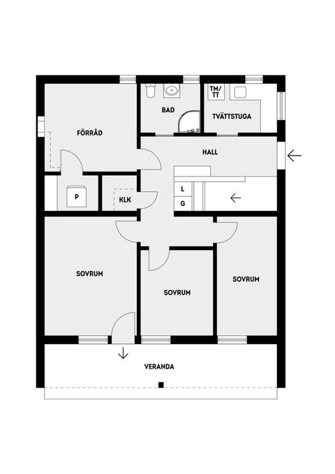 Villa, Bergvägen 1, Rickeby/Karlberg, Vallentuna