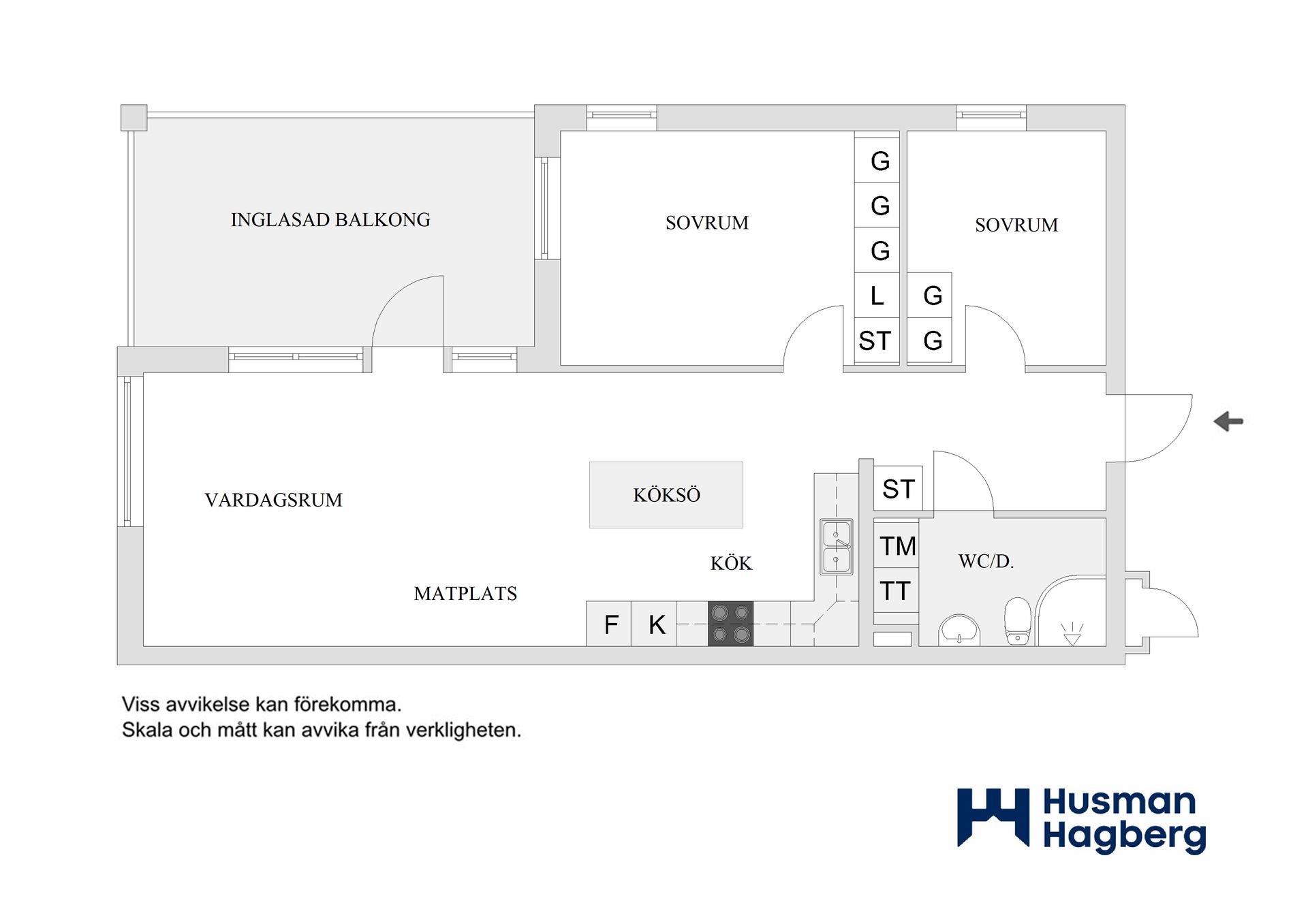 Bostadsrätt, Metargränd 7, Teg, Umeå