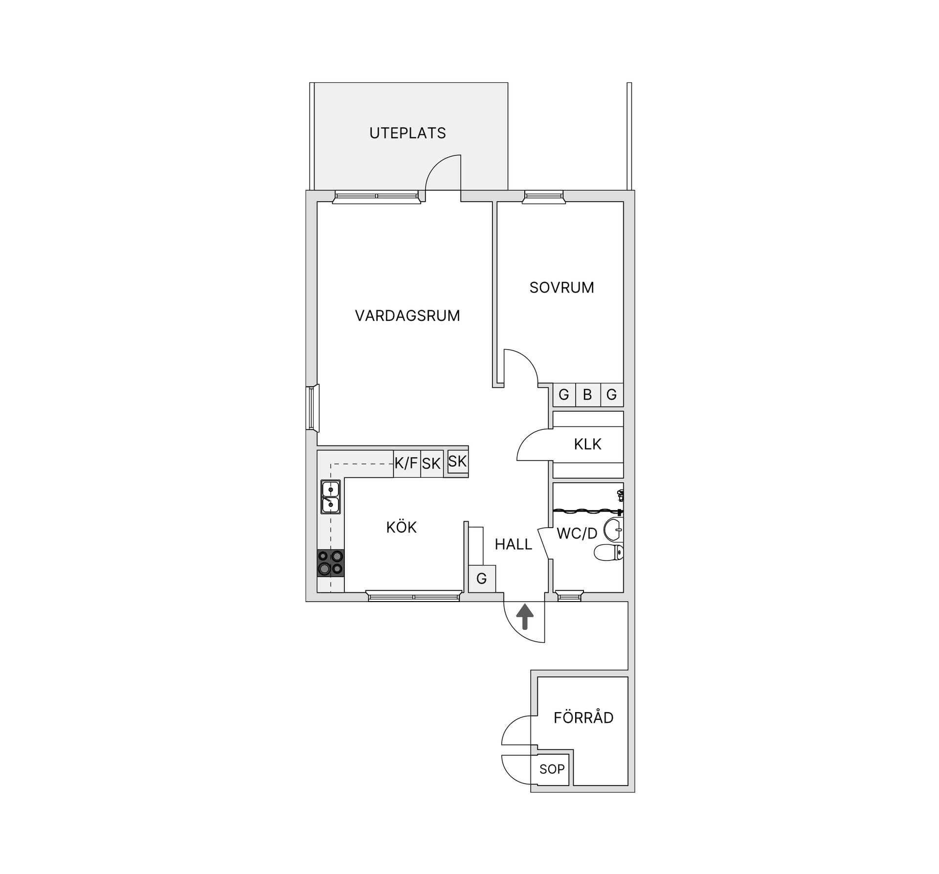 Bostadsrätt, Tättingvägen 40, Rörstorp, Värnamo