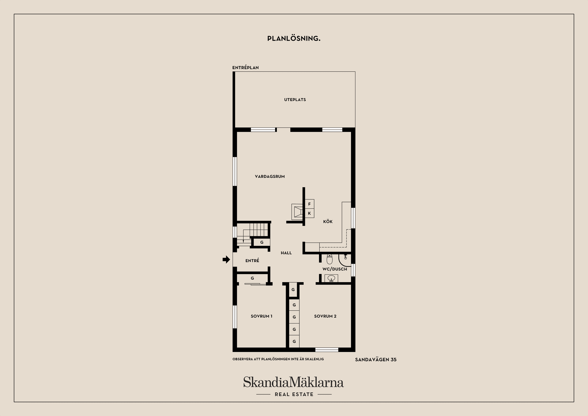 Villa, Sandavägen 35, Odenslunda, Upplands Väsby