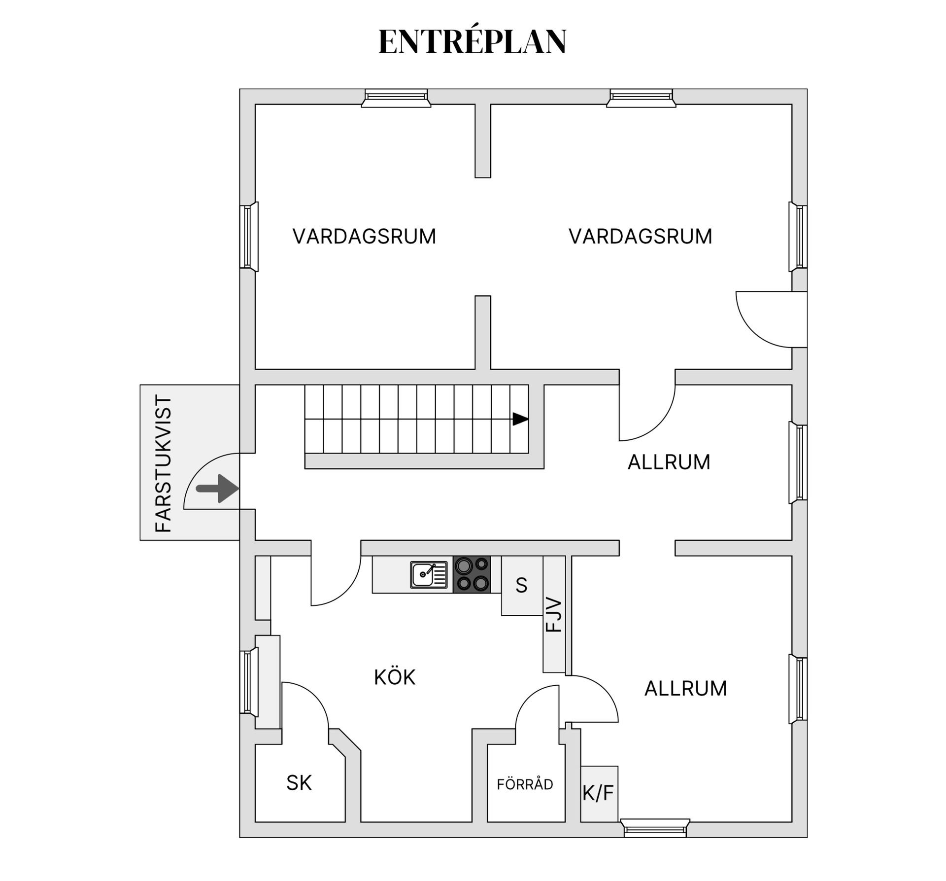 Villa, Blå vägen 52, Storuman
