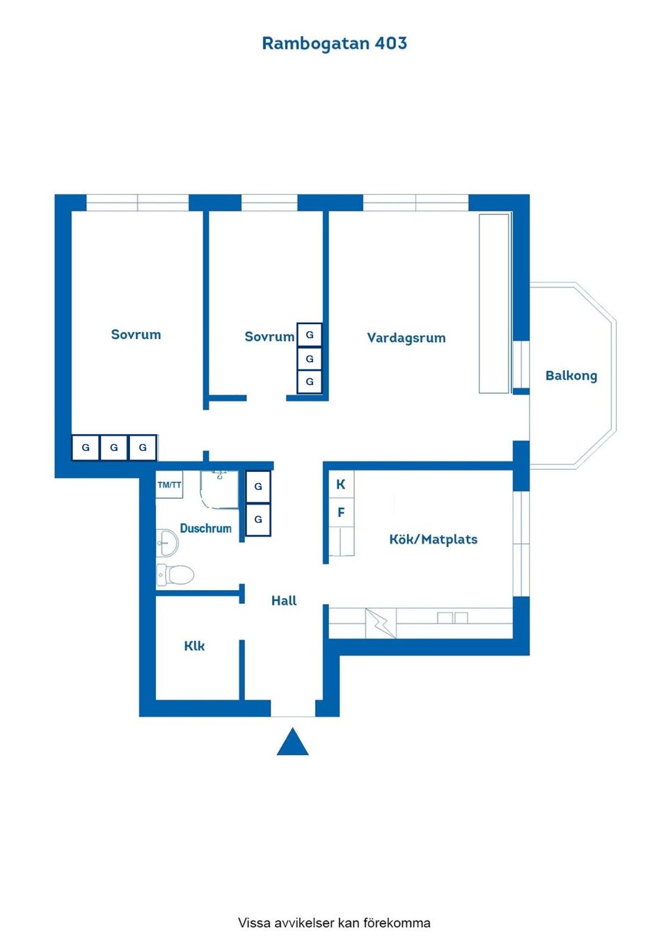 Bostadsrätt, Rambogatan 403, Rambodal, Norrköping