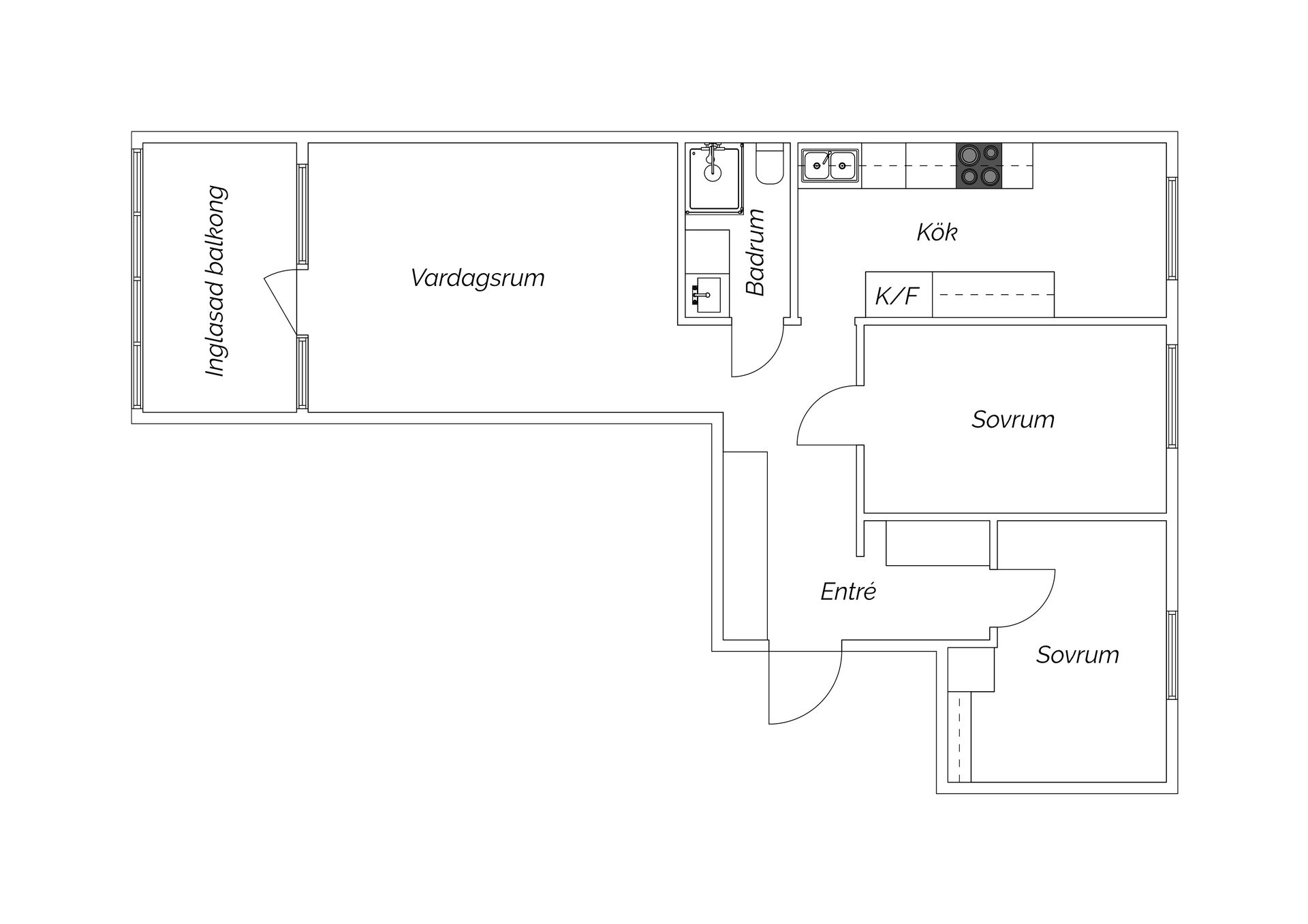 Bostadsrätt, Tjädervägen 11, Korsta, Sundsvall