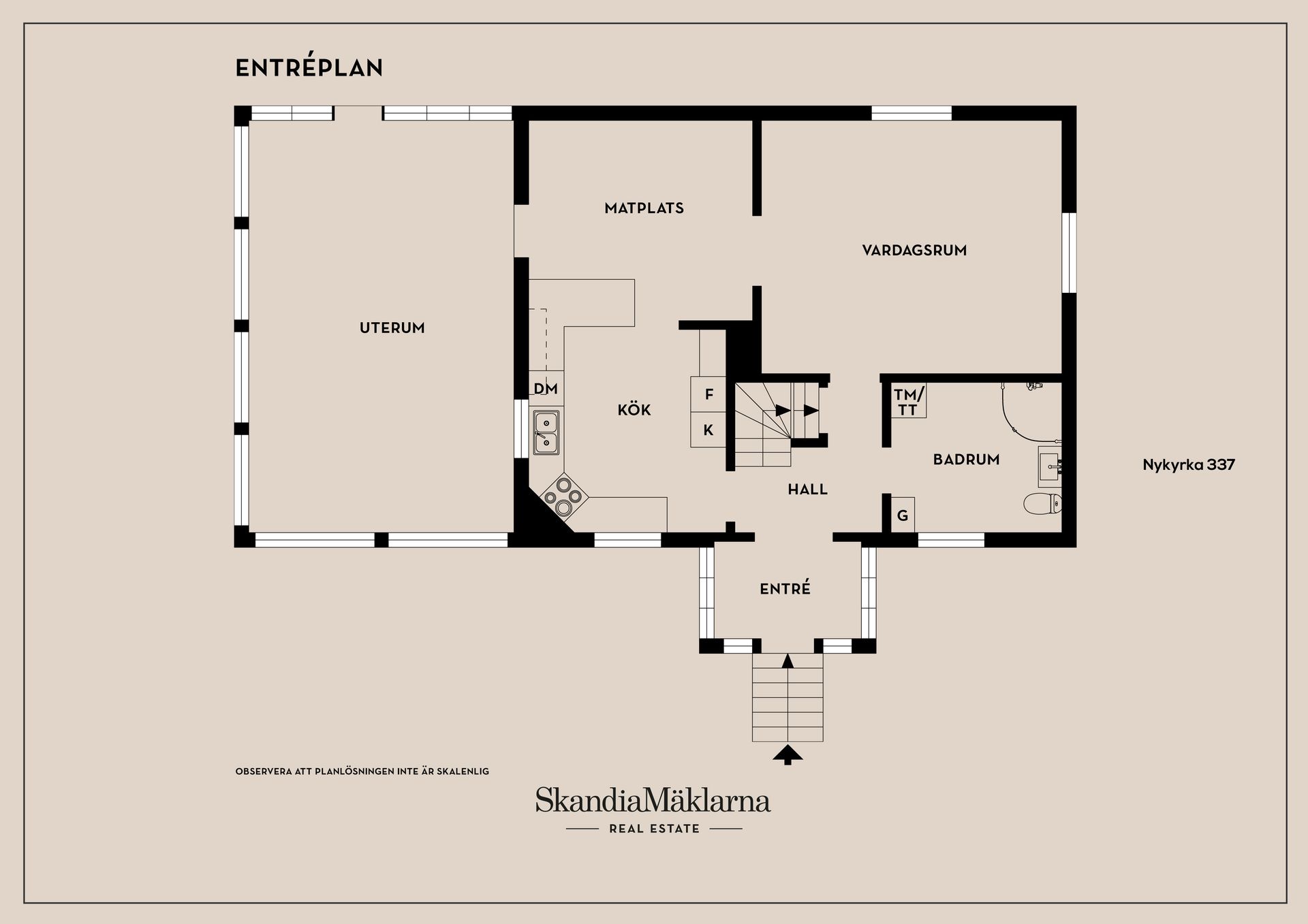 Villa, Nykyrka 337, Motala