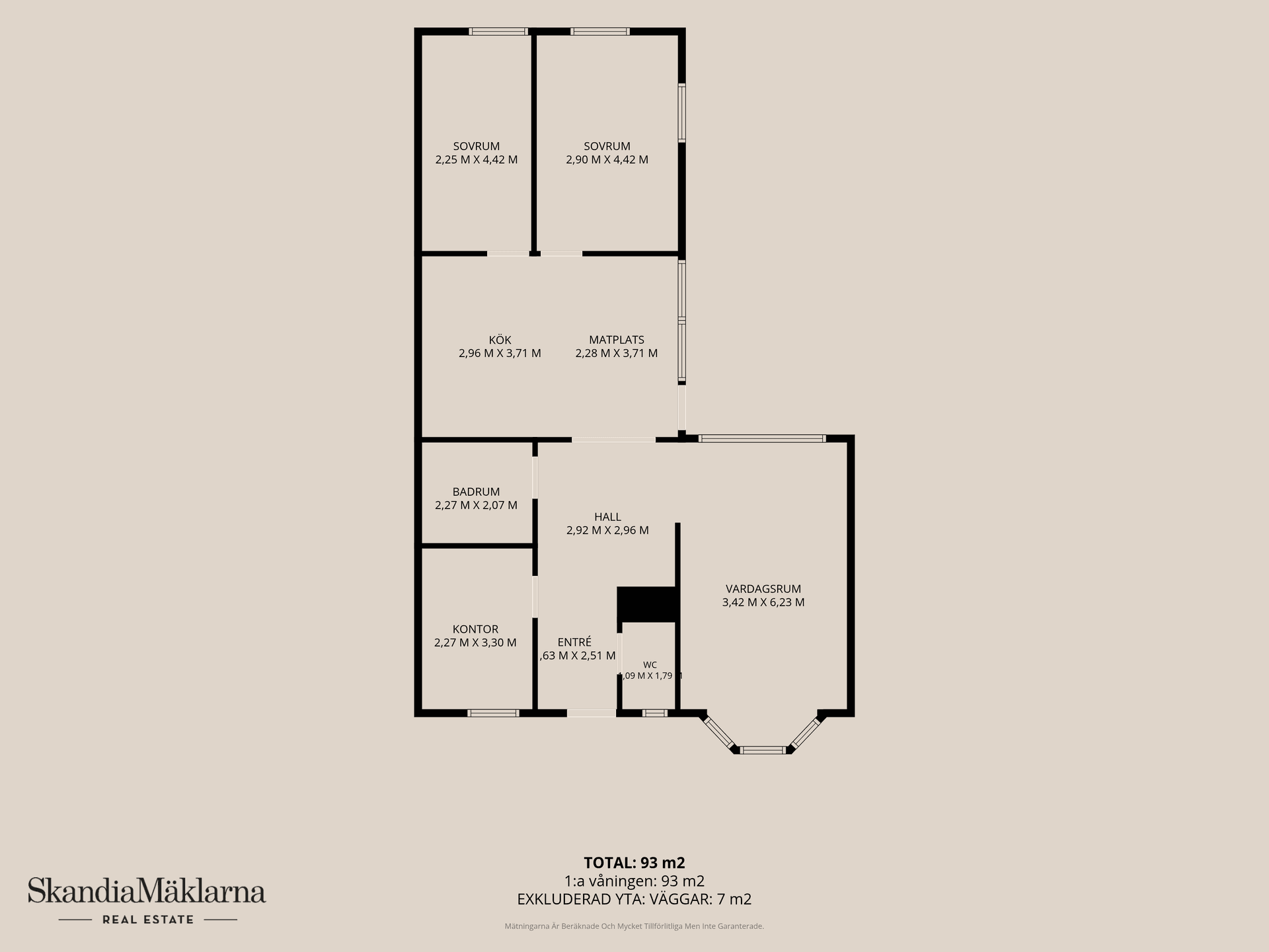Bostadsrätt, Espekullsvägen 45, Vä, Kristianstad