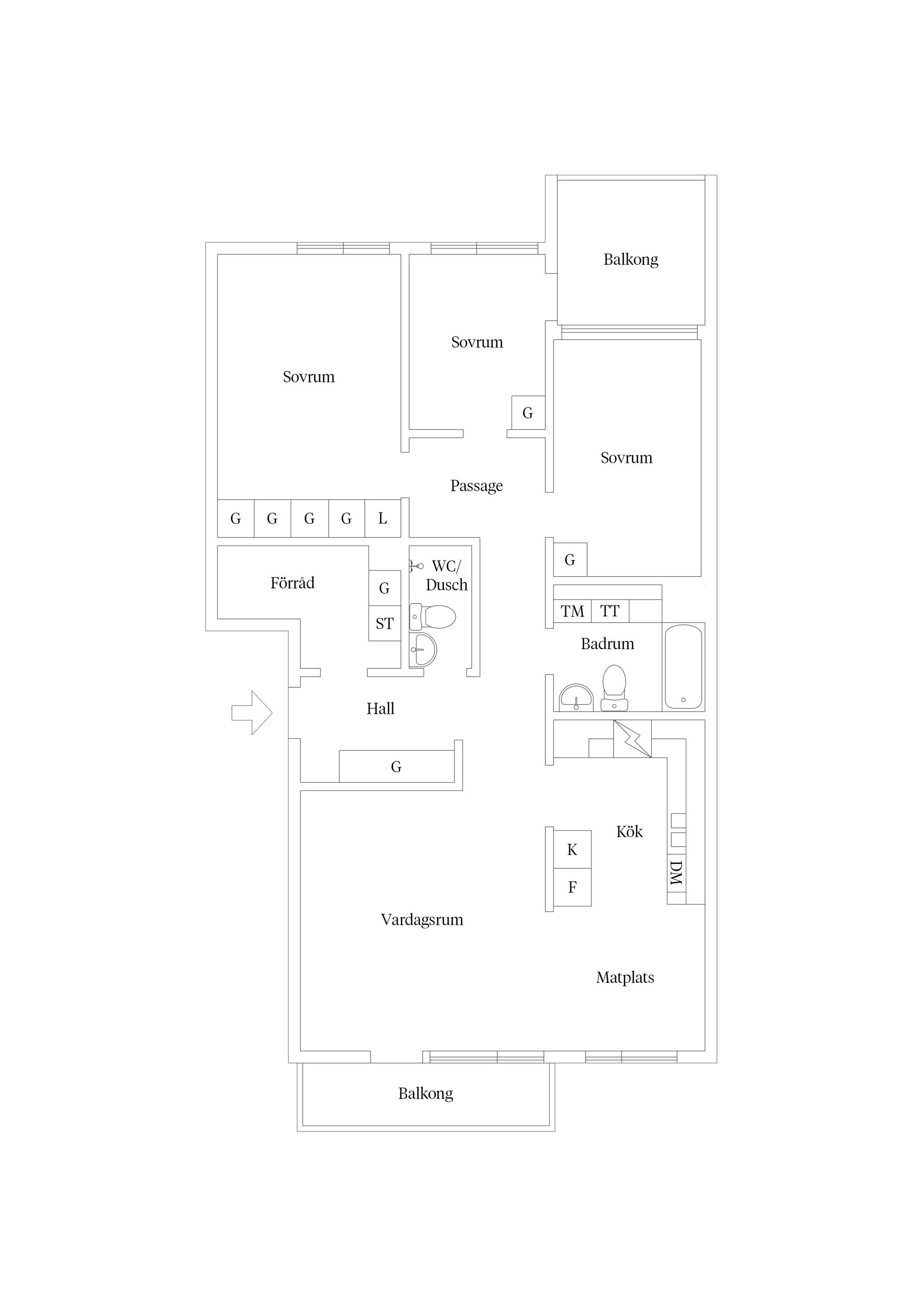 Bostadsrätt, Tullgarnsgatan 15, Kungsängen, Uppsala