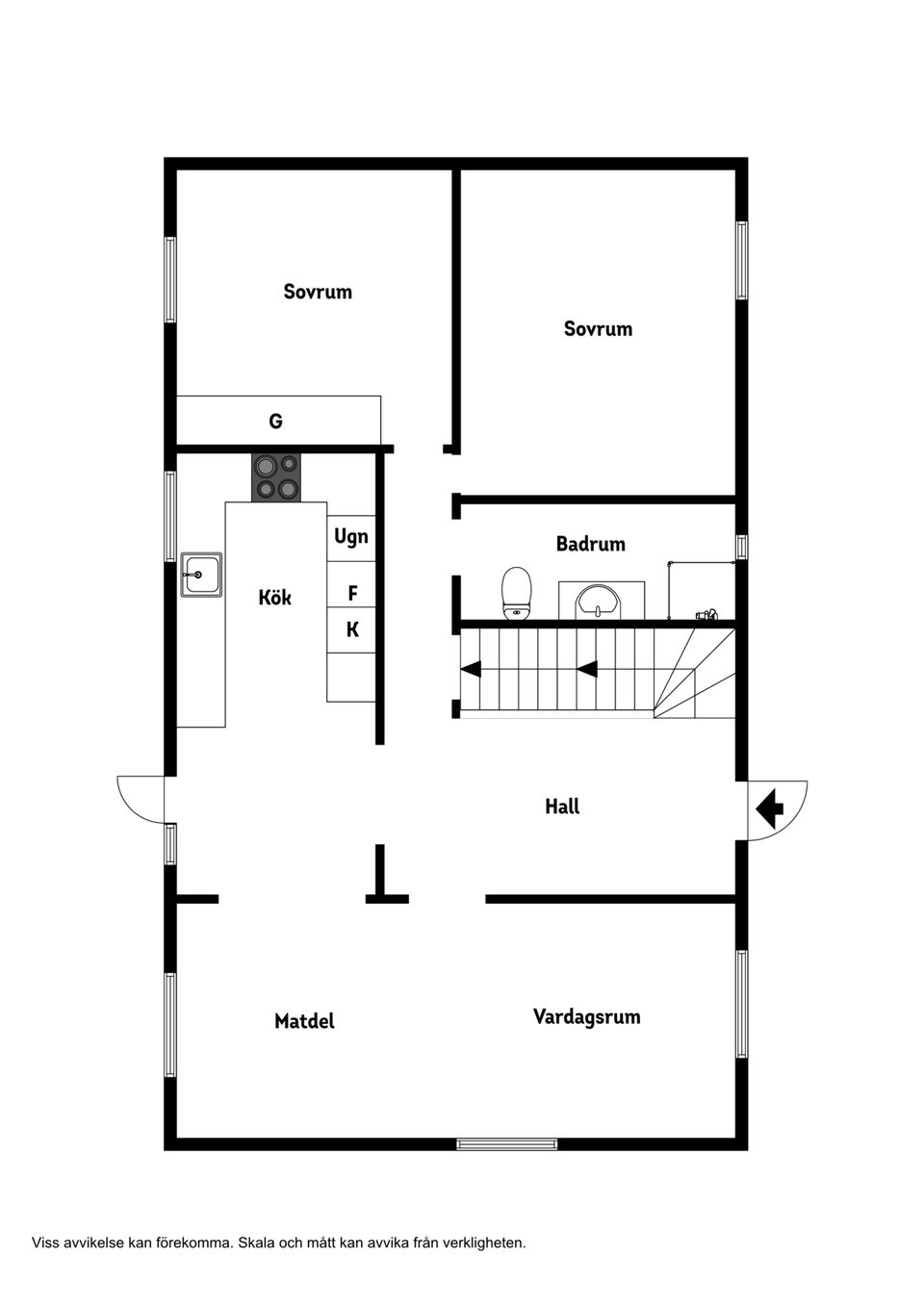 Villa, Kvarnåsvägen 13, Kyrksten, Storfors