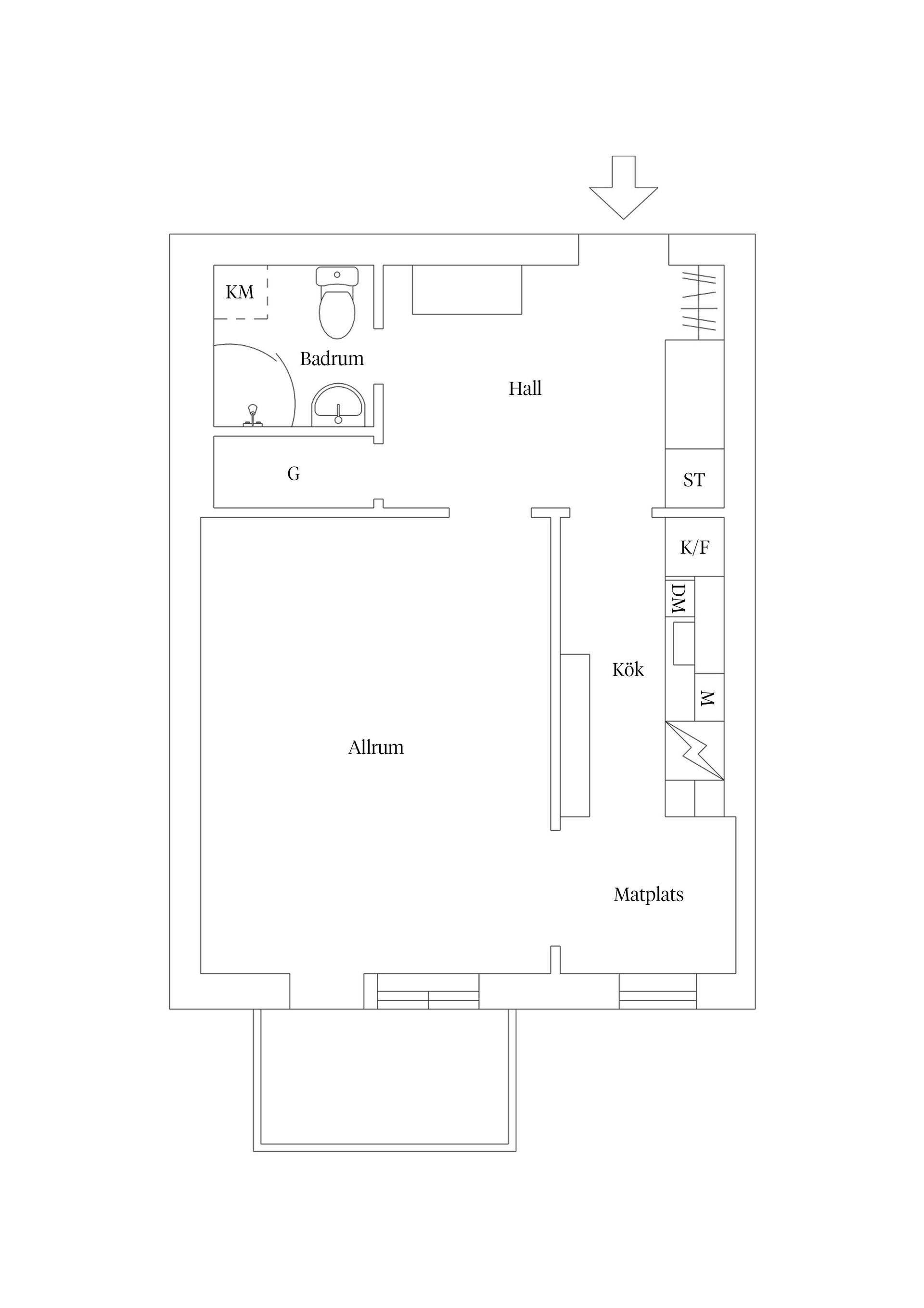 Bostadsrätt, Wallingatan 14B, Luthagen, Uppsala
