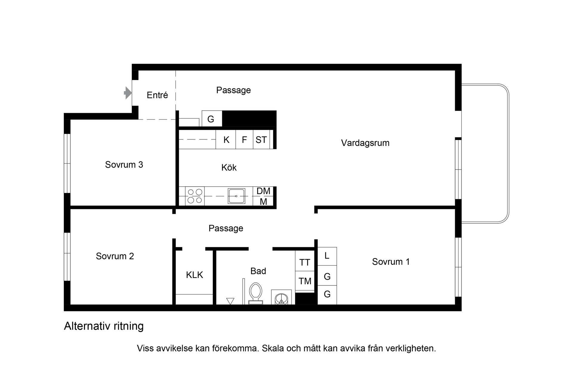 Bostadsrätt, Trubadurvägen 3, Västra Skogen/Ingenting, Solna