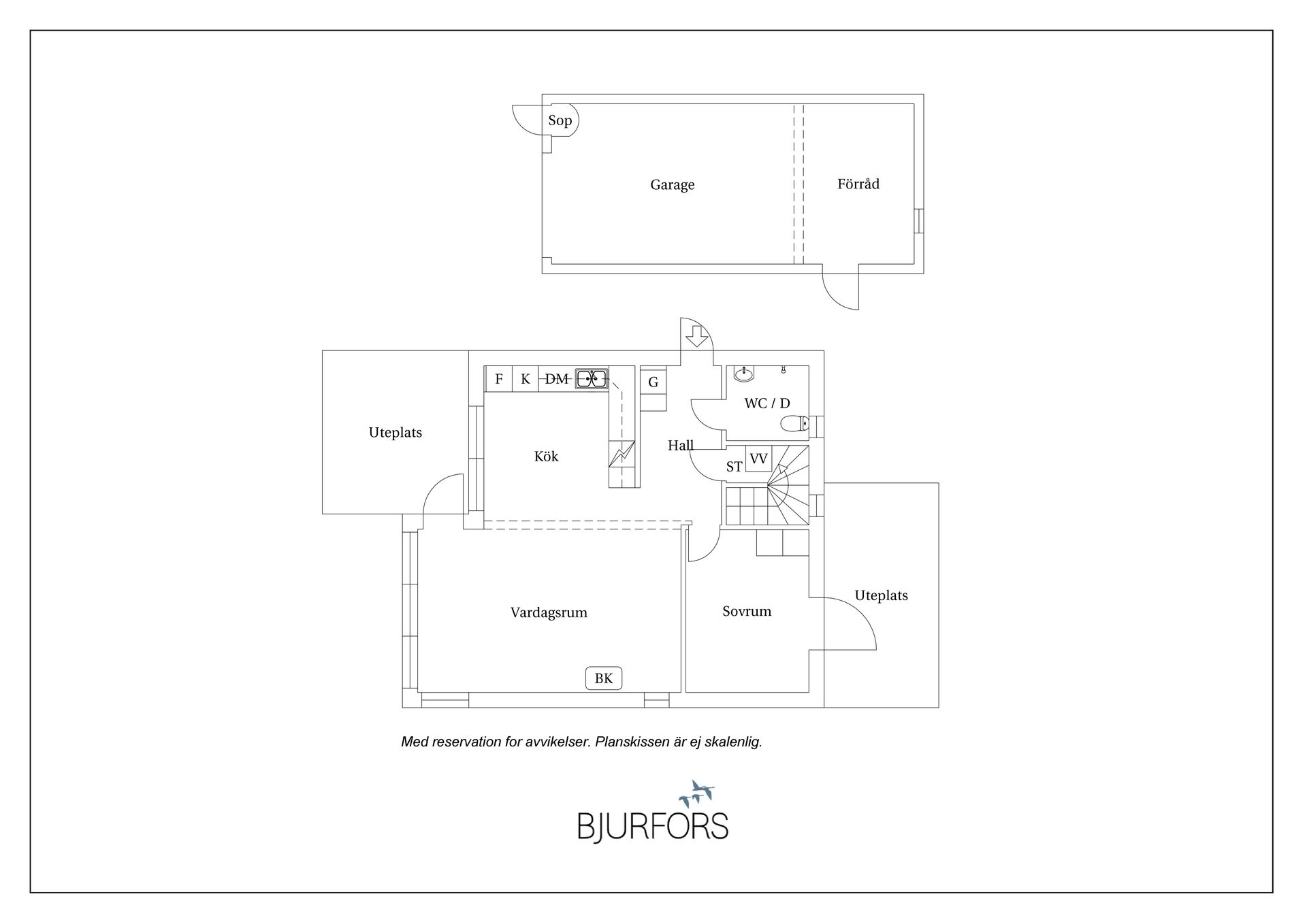 Villa, Radhus, Lilla Vårviksvägen 34, Björndalen, Trollhättan